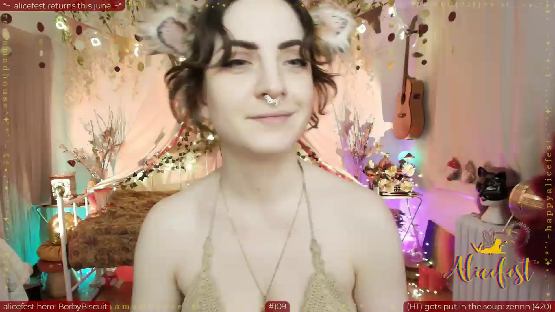 Gallery image thumbnail from aliceisonfire's myfreecams stream on, 06/10/2026, 10:49 image 6 of 20