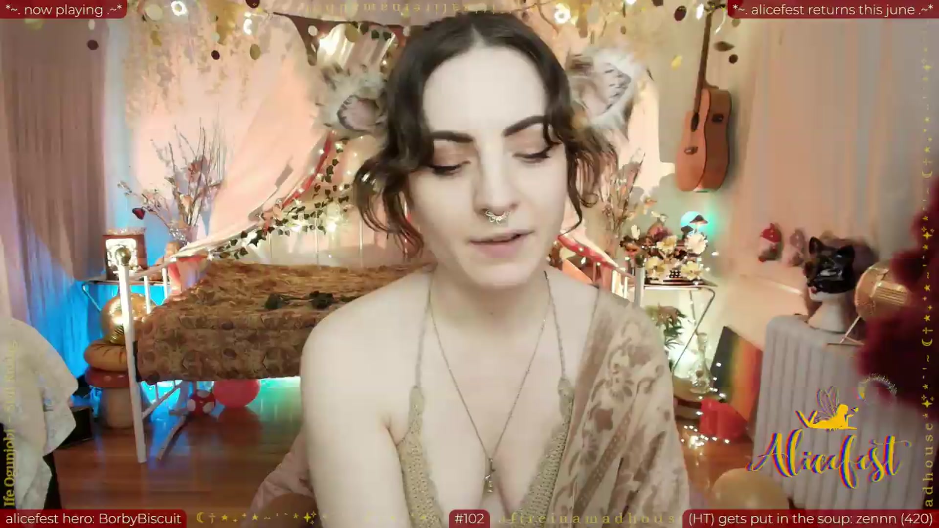 Gallery image thumbnail from aliceisonfire's myfreecams stream on, 06/10/2026, 10:49 image 13 of 20