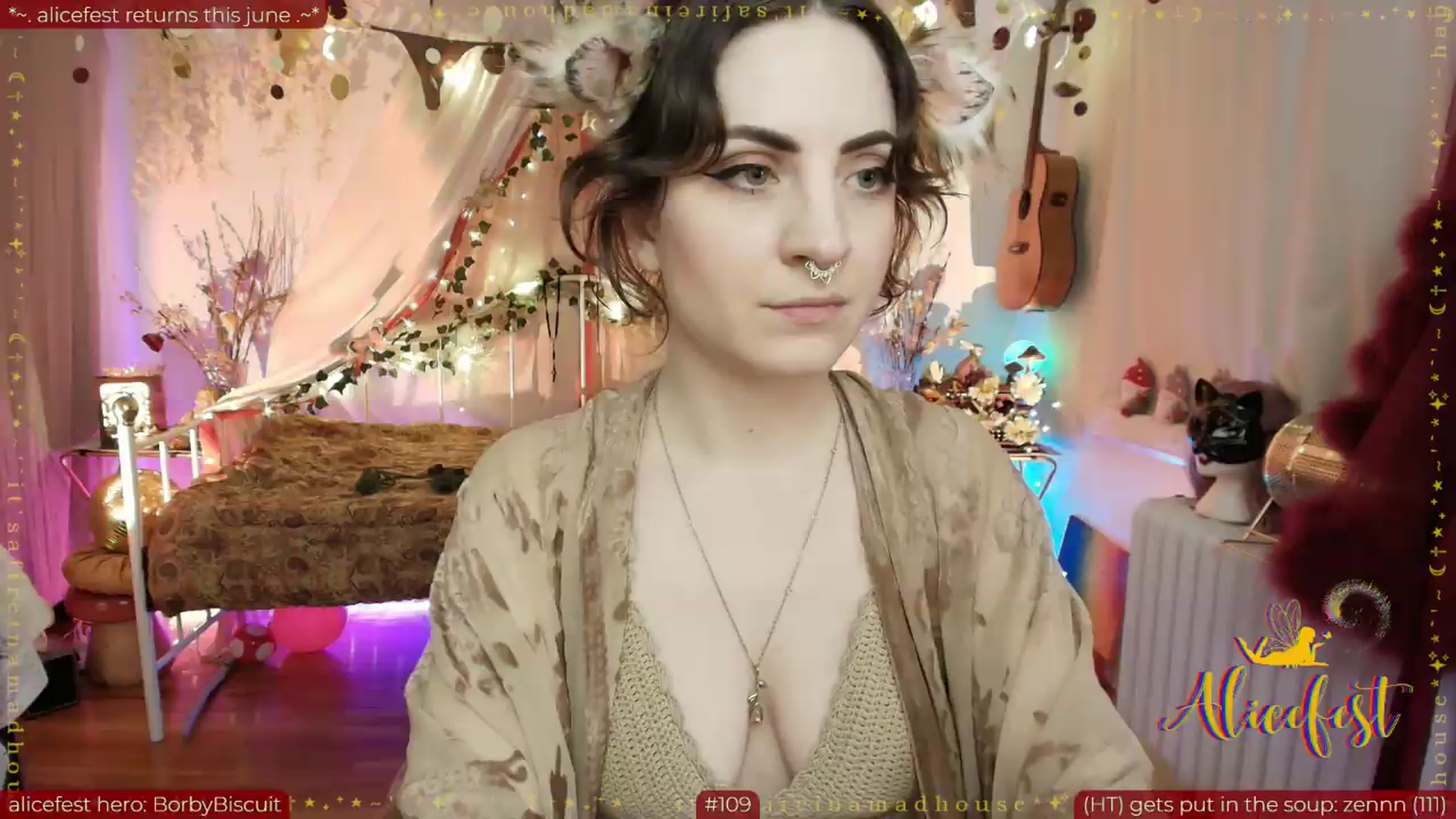 Gallery image thumbnail from aliceisonfire's myfreecams stream on, 06/10/2026, 10:49 image 2 of 20