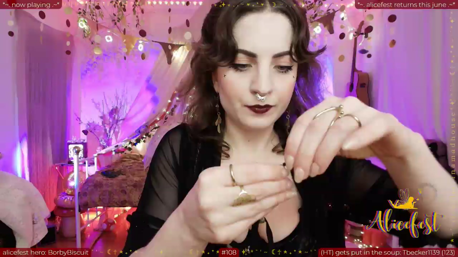 Gallery image thumbnail from aliceisonfire's myfreecams stream on, 06/14/2026, 11:23 image 7 of 20