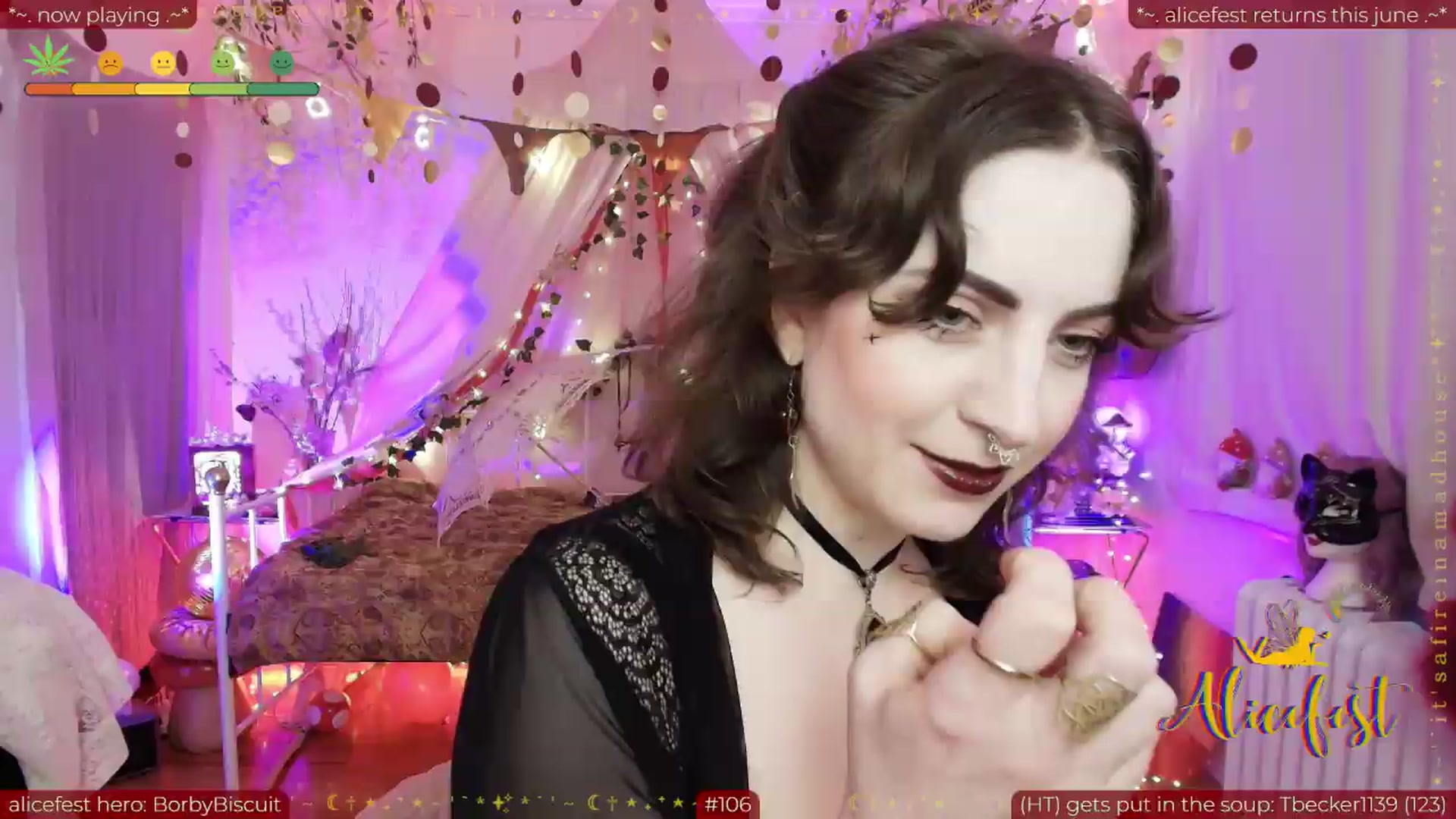 Gallery image thumbnail from aliceisonfire's myfreecams stream on, 06/14/2026, 11:23 image 20 of 20