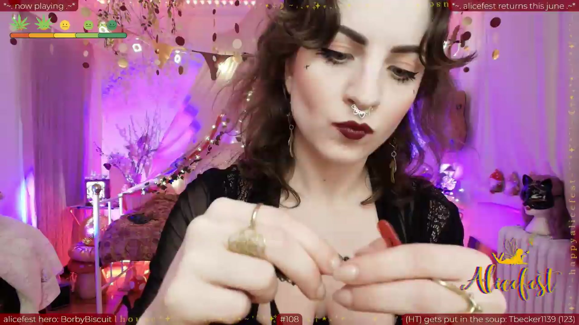 Gallery image thumbnail from aliceisonfire's myfreecams stream on, 06/14/2026, 11:23 image 8 of 20