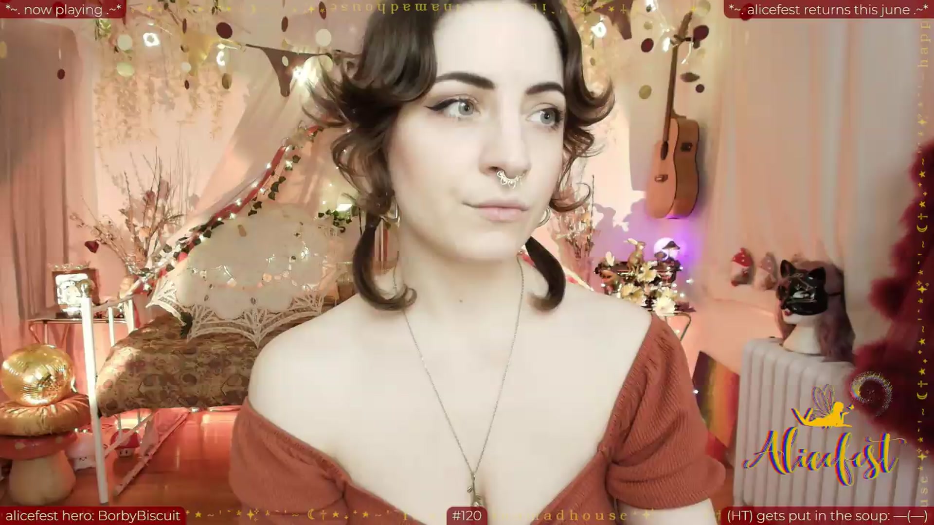 Gallery image thumbnail from aliceisonfire's myfreecams stream on, 06/16/2026, 10:17 image 1 of 20