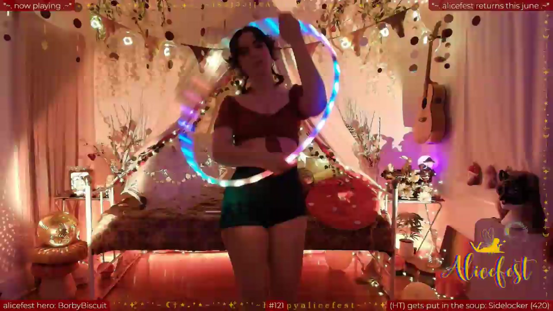 Gallery image thumbnail from aliceisonfire's myfreecams stream on, 06/16/2026, 10:17 image 13 of 20