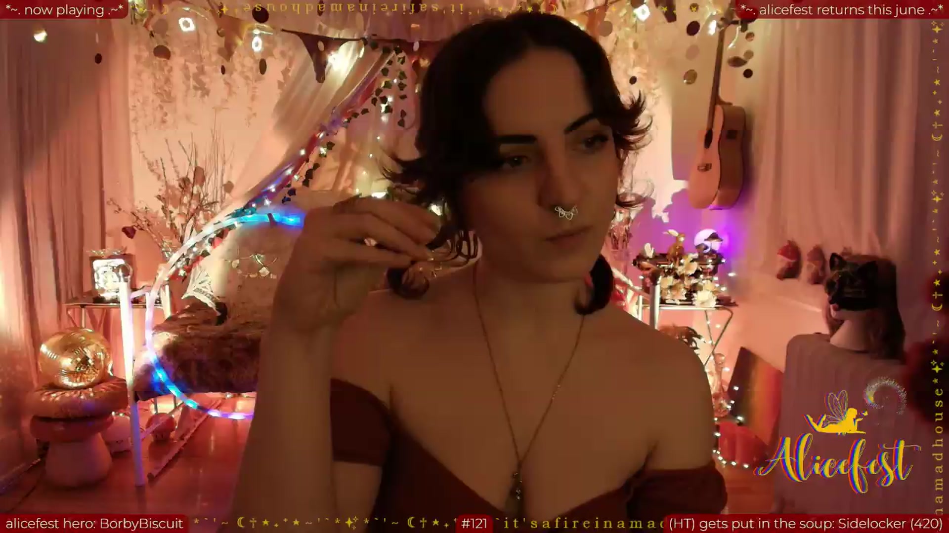 Gallery image thumbnail from aliceisonfire's myfreecams stream on, 06/16/2026, 10:17 image 17 of 20