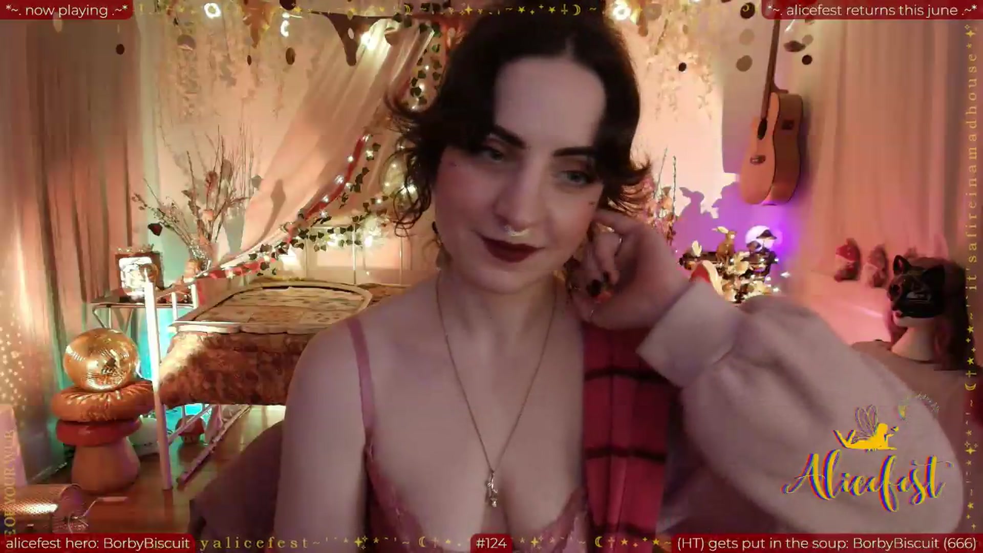 Gallery image thumbnail from aliceisonfire's myfreecams stream on, 06/19/2026, 10:31 image 20 of 20