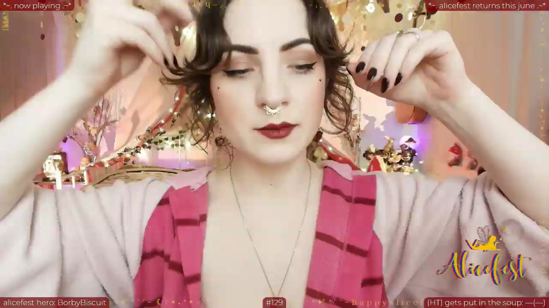 Gallery image thumbnail from aliceisonfire's myfreecams stream on, 06/19/2026, 10:31 image 2 of 20