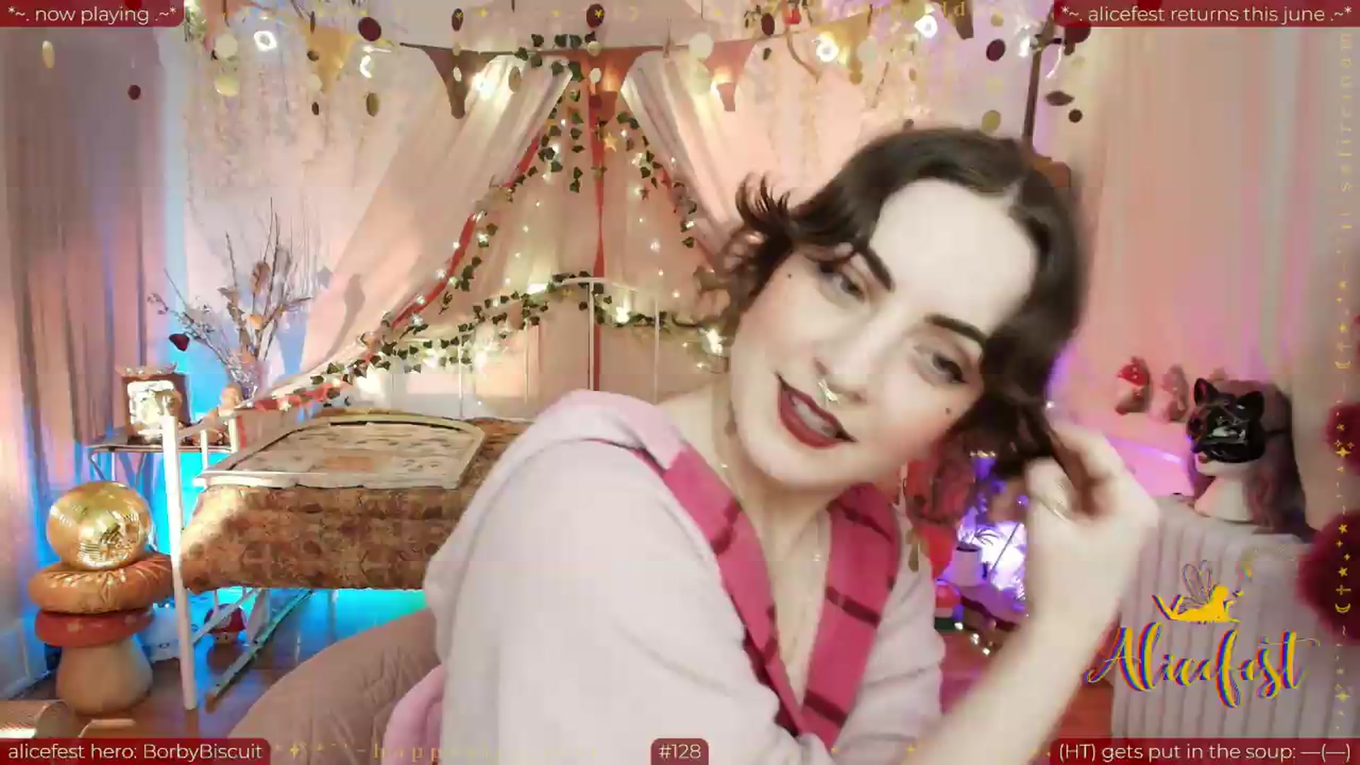 Gallery image thumbnail from aliceisonfire's myfreecams stream on, 06/19/2026, 10:31 image 1 of 20