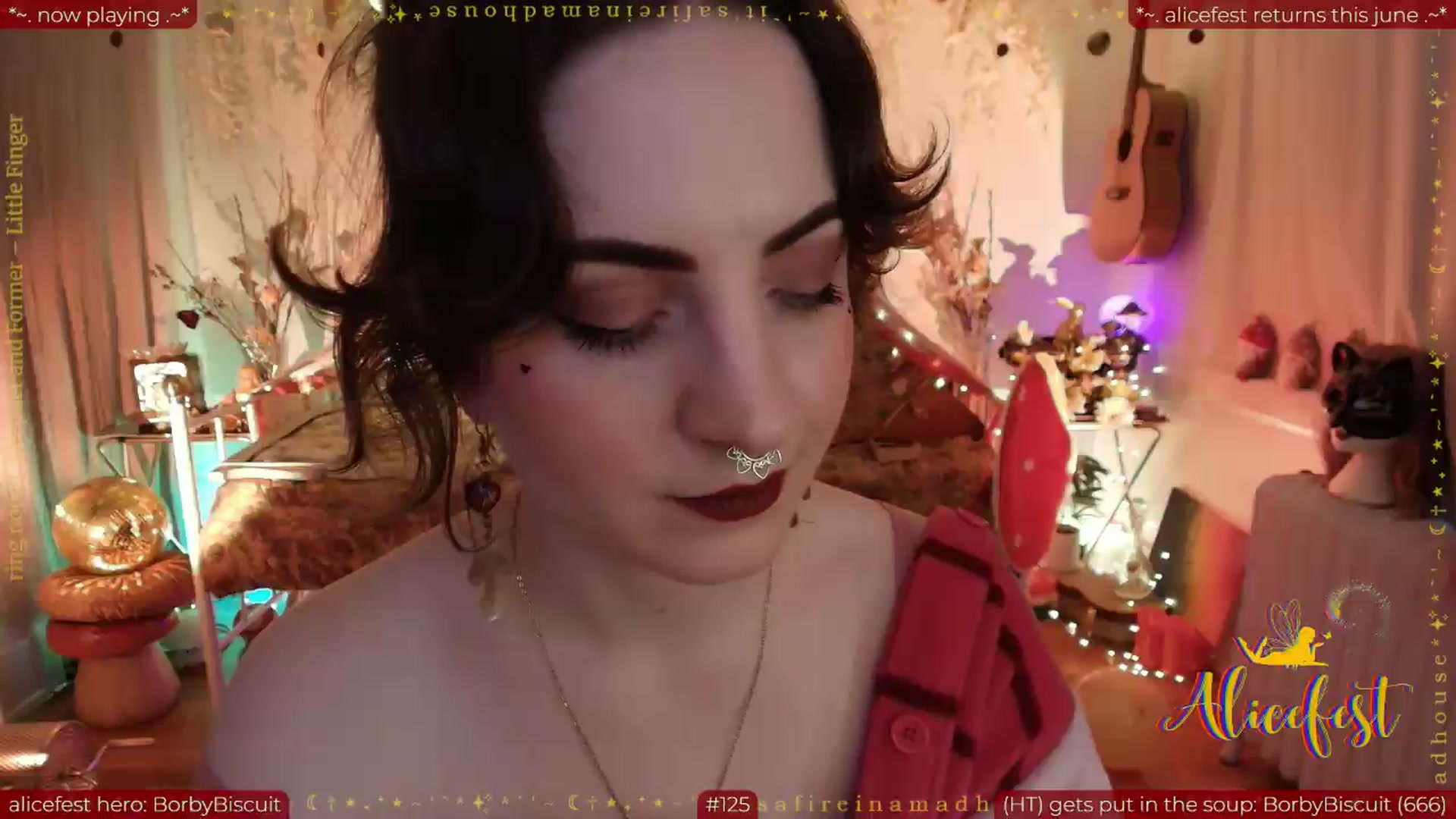 Gallery image thumbnail from aliceisonfire's myfreecams stream on, 06/19/2026, 11:07 image 19 of 20