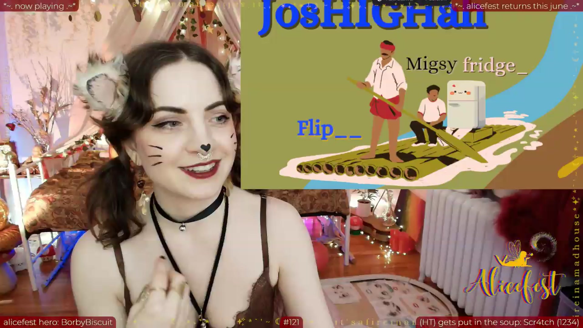 Gallery image thumbnail from aliceisonfire's myfreecams stream on, 06/21/2026, 11:14 image 16 of 20