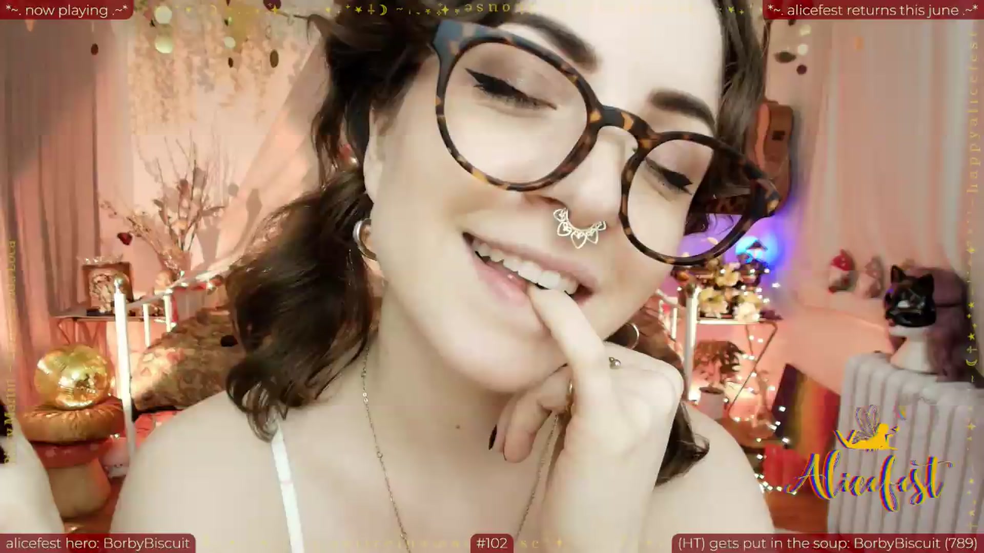 Gallery image thumbnail from aliceisonfire's myfreecams stream on, 06/22/2026, 11:35 image 13 of 20