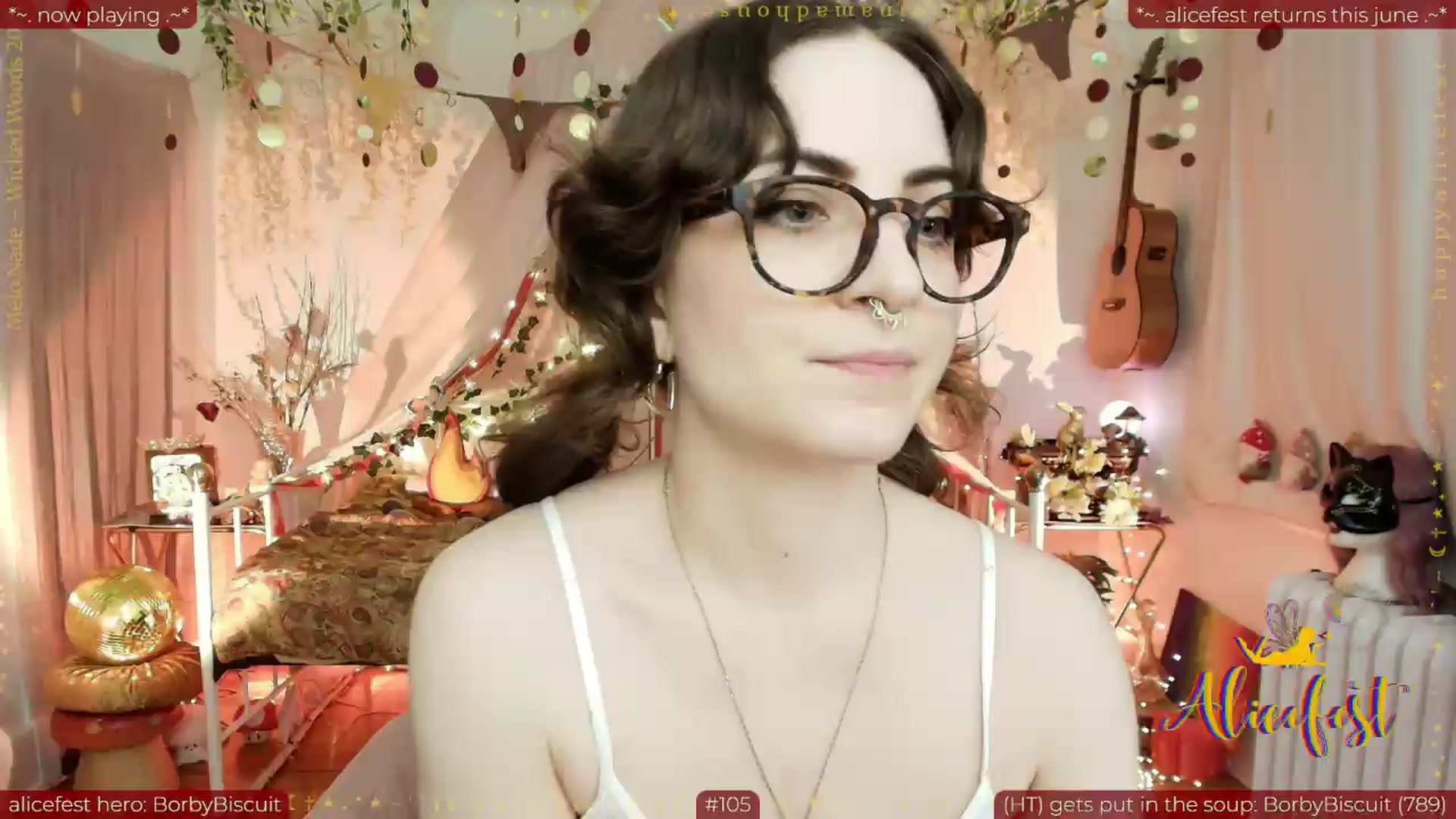 Gallery image thumbnail from aliceisonfire's myfreecams stream on, 06/22/2026, 11:35 image 6 of 20