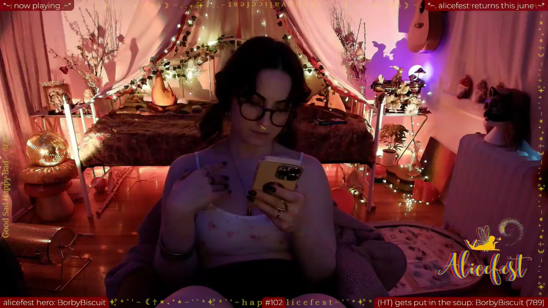 Gallery image thumbnail from aliceisonfire's myfreecams stream on, 06/22/2026, 15:41 image 6 of 20