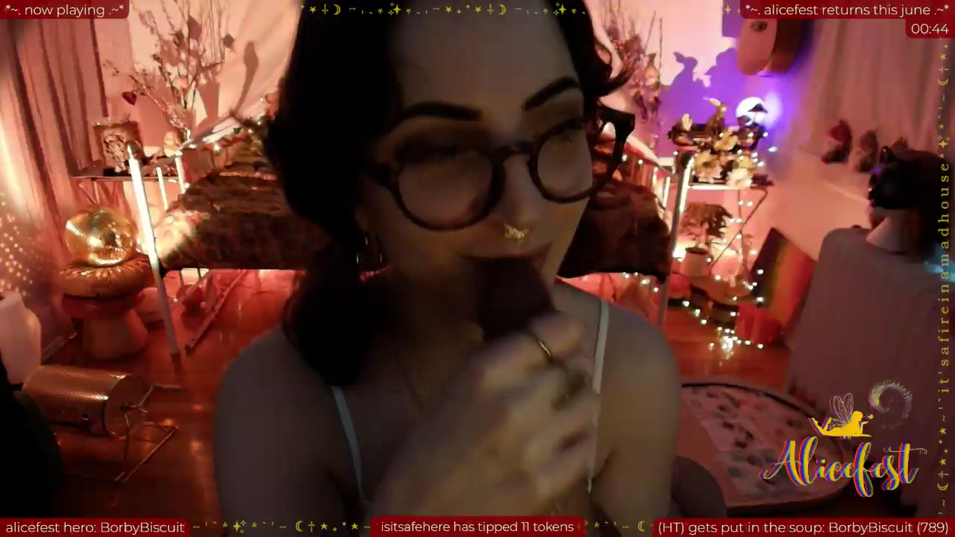 Gallery image thumbnail from aliceisonfire's myfreecams stream on, 06/22/2026, 15:41 image 19 of 20