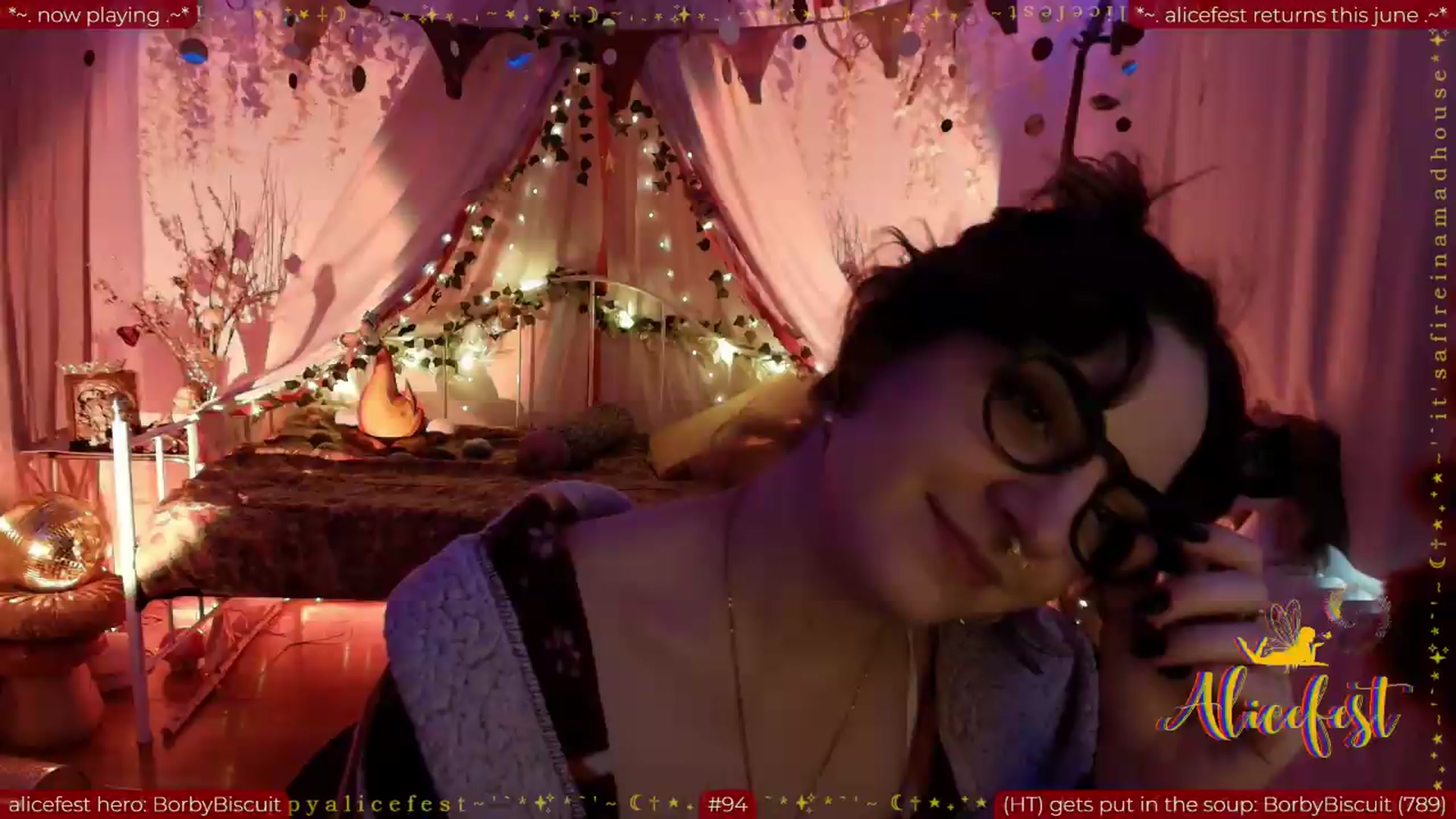 Gallery image thumbnail from aliceisonfire's myfreecams stream on, 06/22/2026, 19:41 image 19 of 20