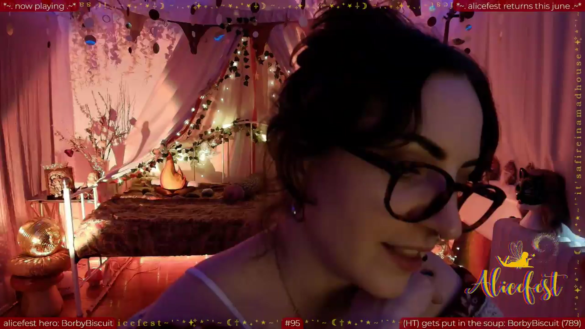 Gallery image thumbnail from aliceisonfire's myfreecams stream on, 06/22/2026, 22:58 image 3 of 20