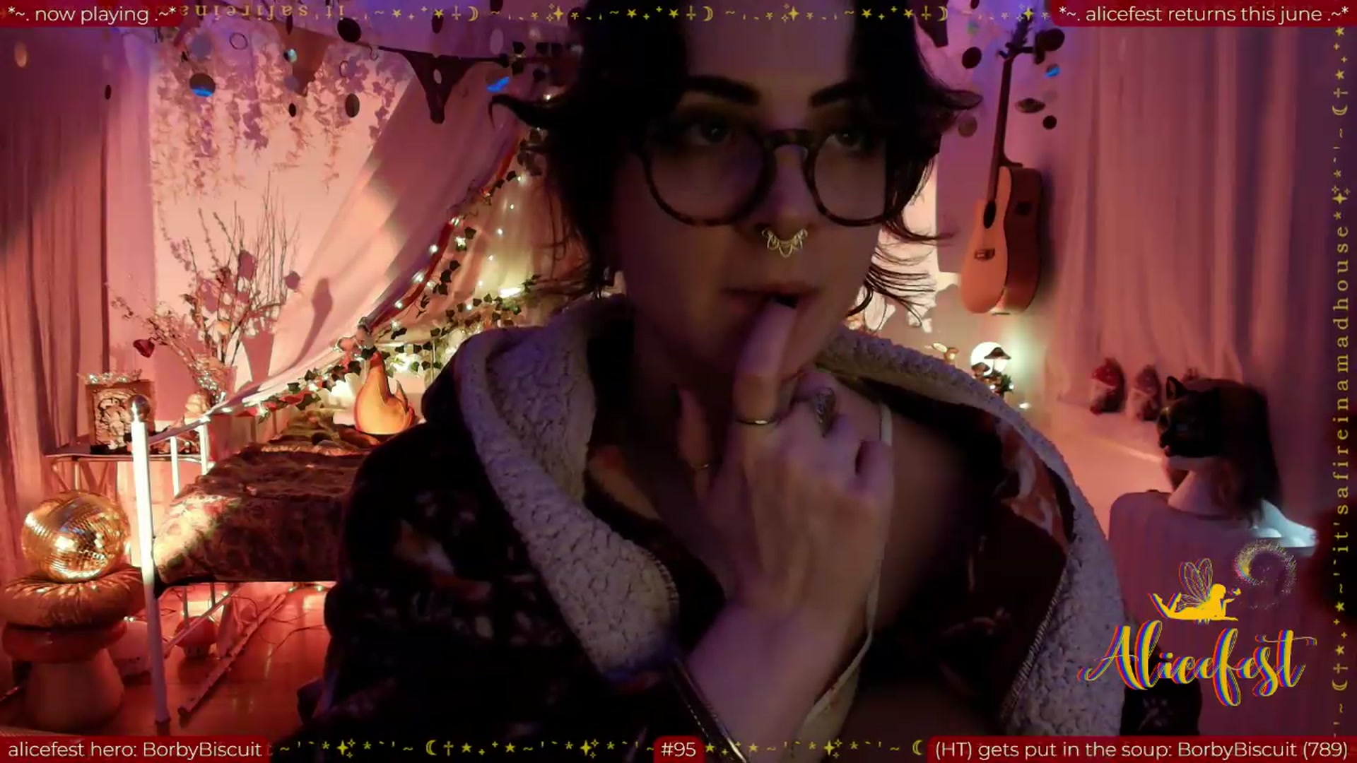 Gallery image thumbnail from aliceisonfire's myfreecams stream on, 06/22/2026, 22:58 image 13 of 20