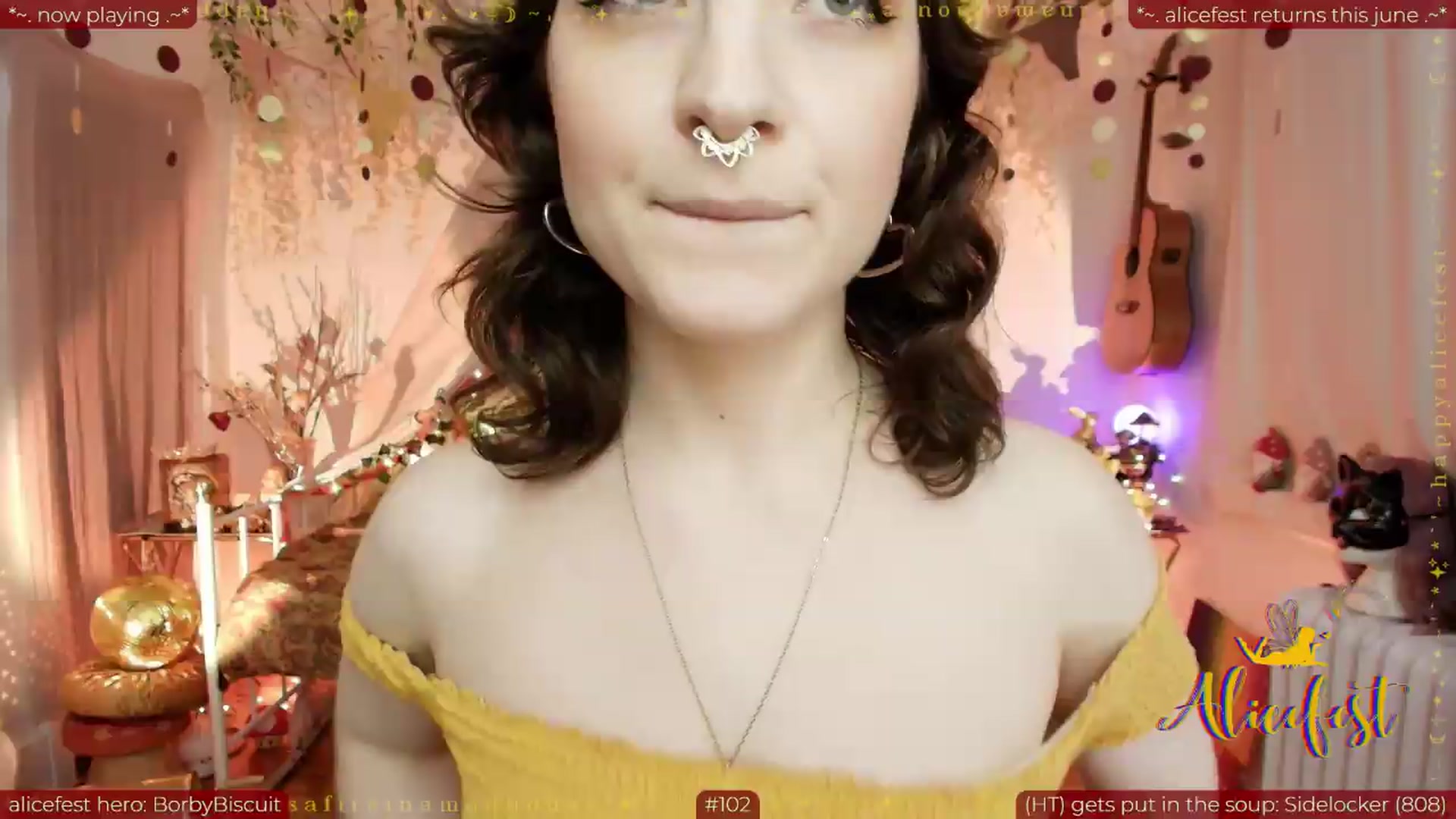 Gallery image thumbnail from aliceisonfire's myfreecams stream on, 06/24/2026, 07:58 image 17 of 20