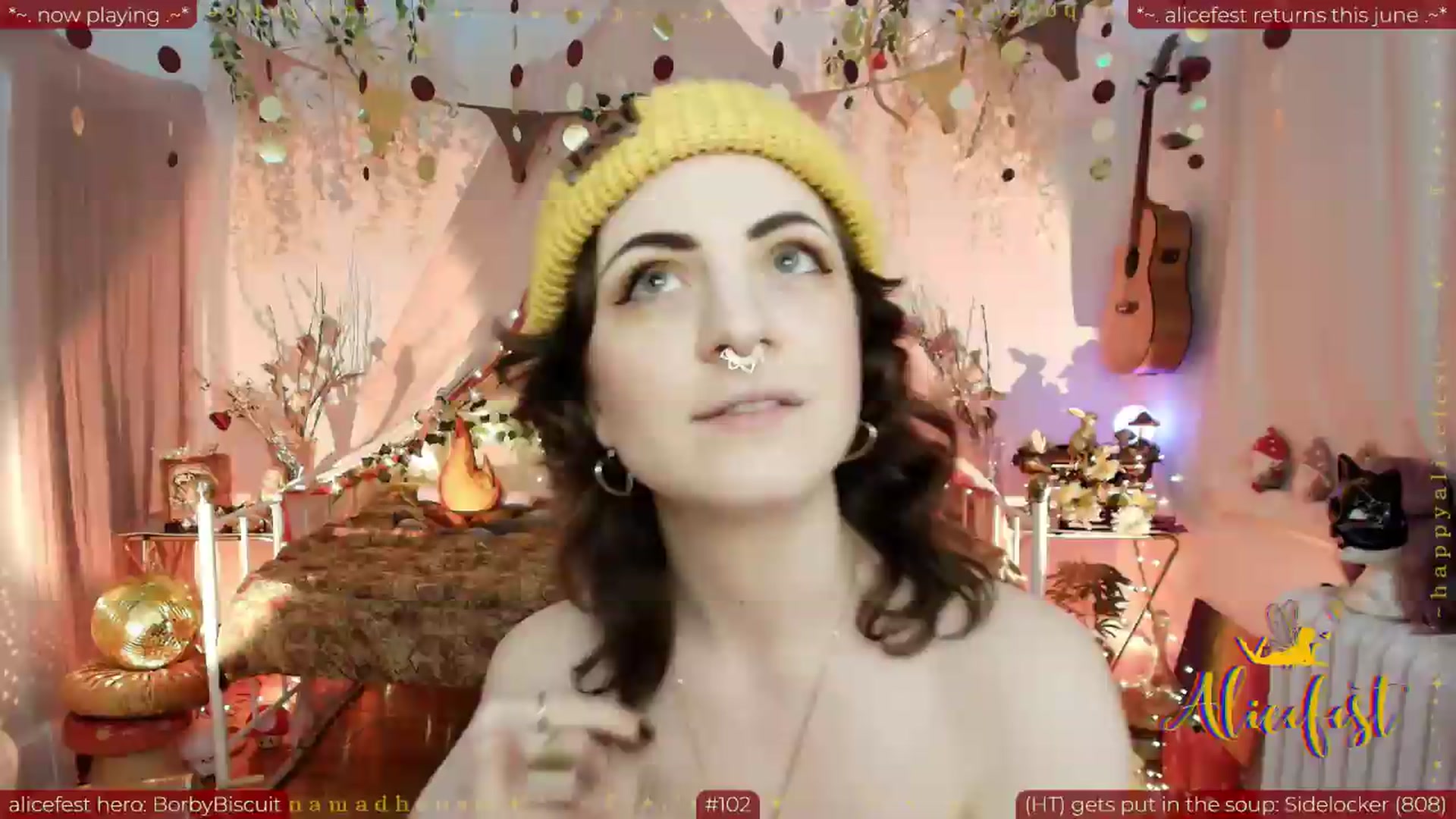 Gallery image thumbnail from aliceisonfire's myfreecams stream on, 06/24/2026, 07:58 image 7 of 20