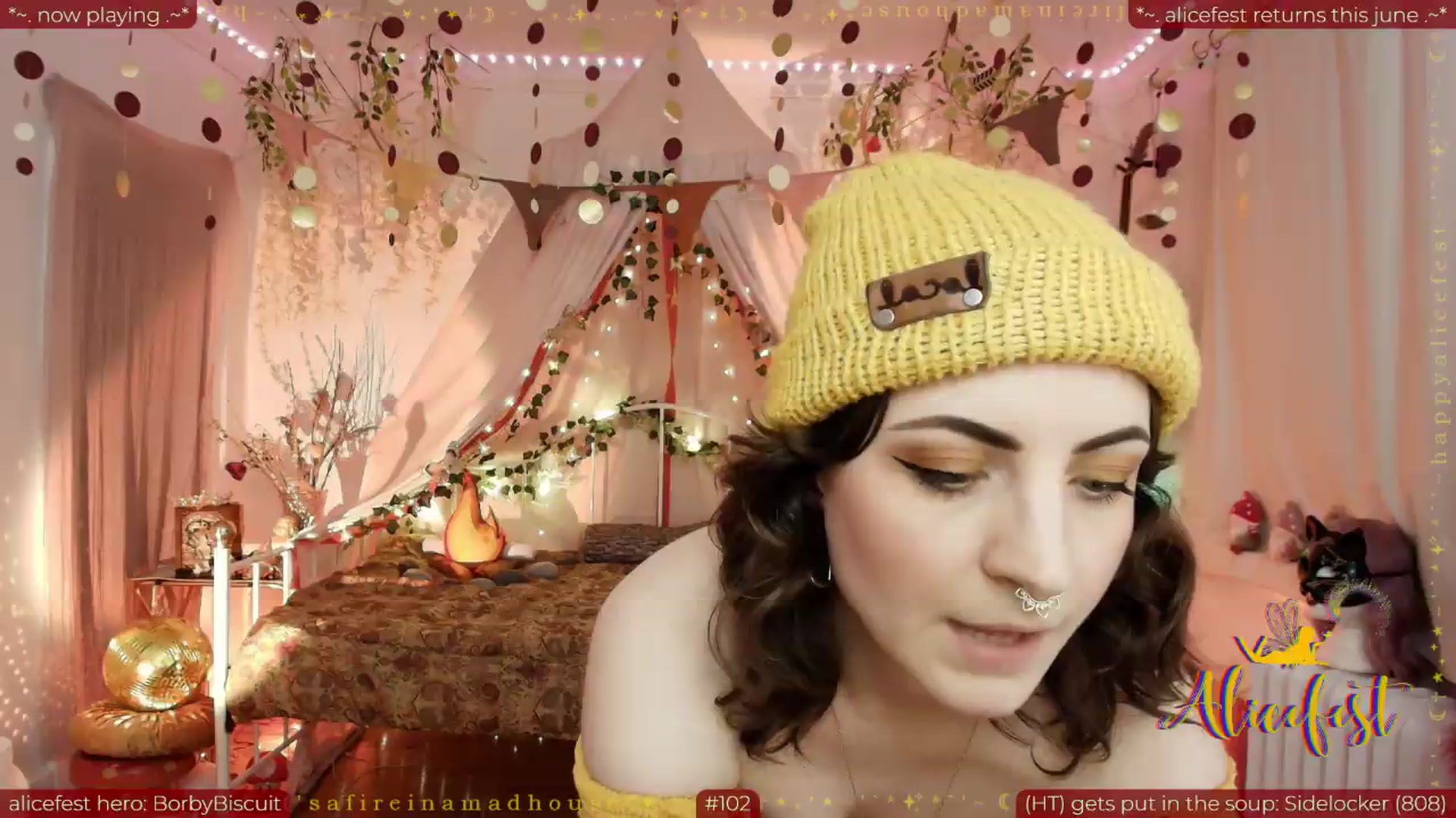 Gallery image thumbnail from aliceisonfire's myfreecams stream on, 06/24/2026, 07:58 image 19 of 20