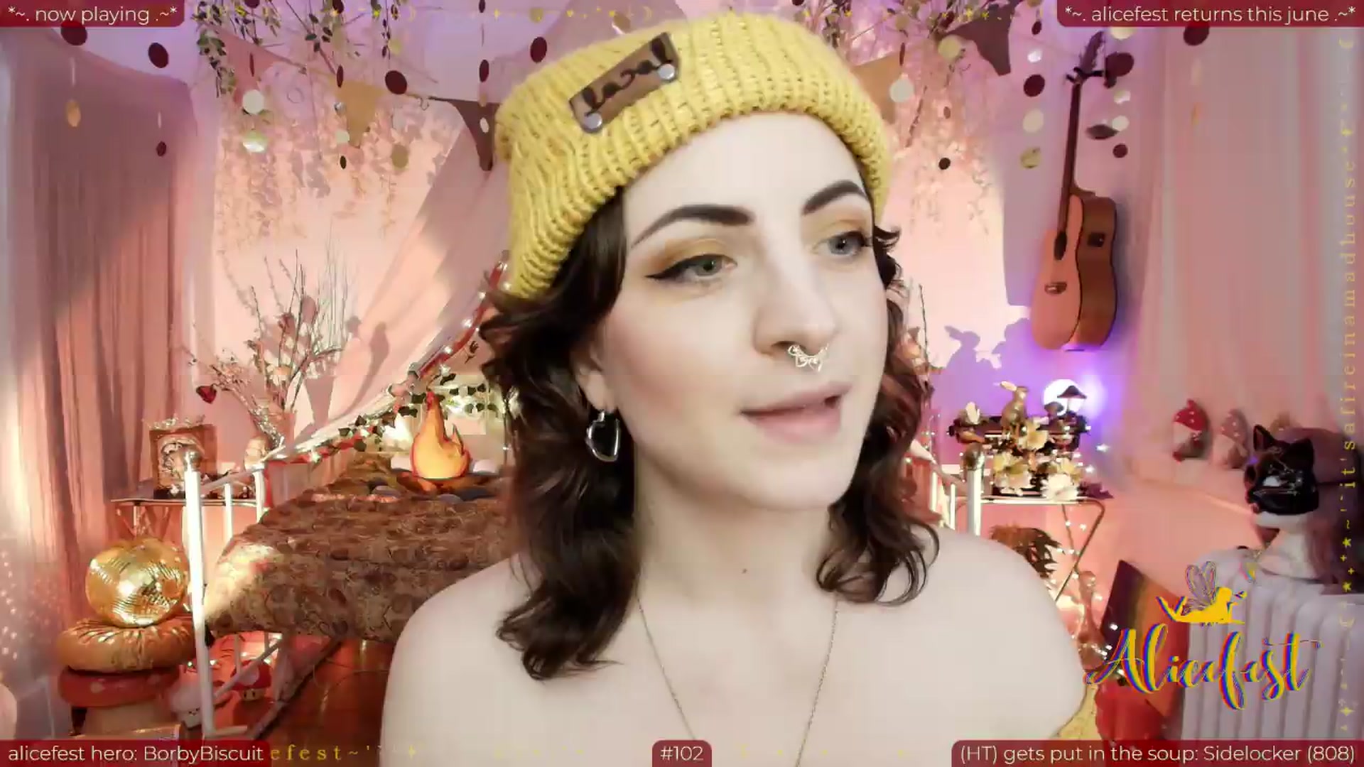 Gallery image thumbnail from aliceisonfire's myfreecams stream on, 06/24/2026, 07:58 image 10 of 20