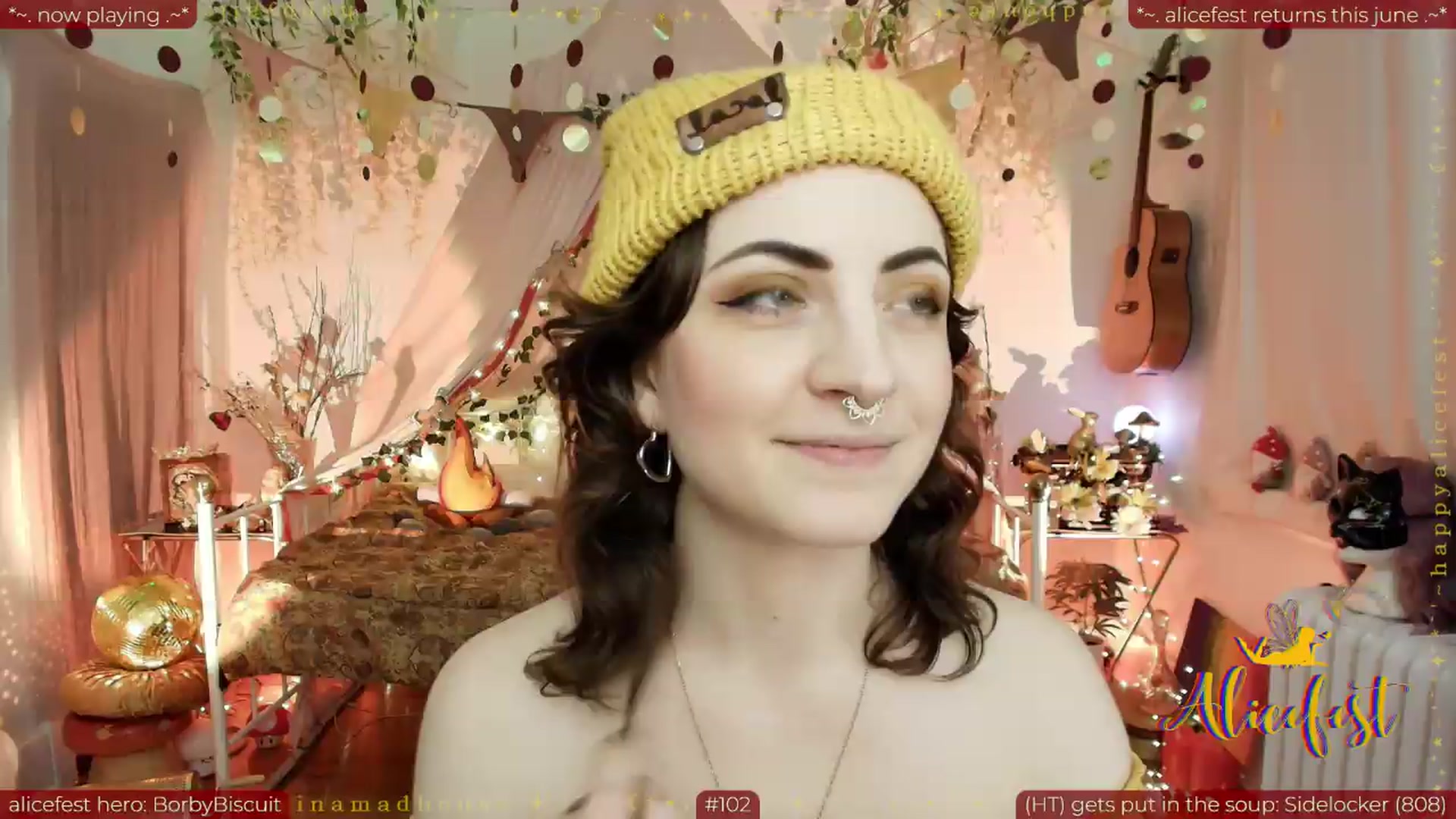 Gallery image thumbnail from aliceisonfire's myfreecams stream on, 06/24/2026, 07:58 image 9 of 20