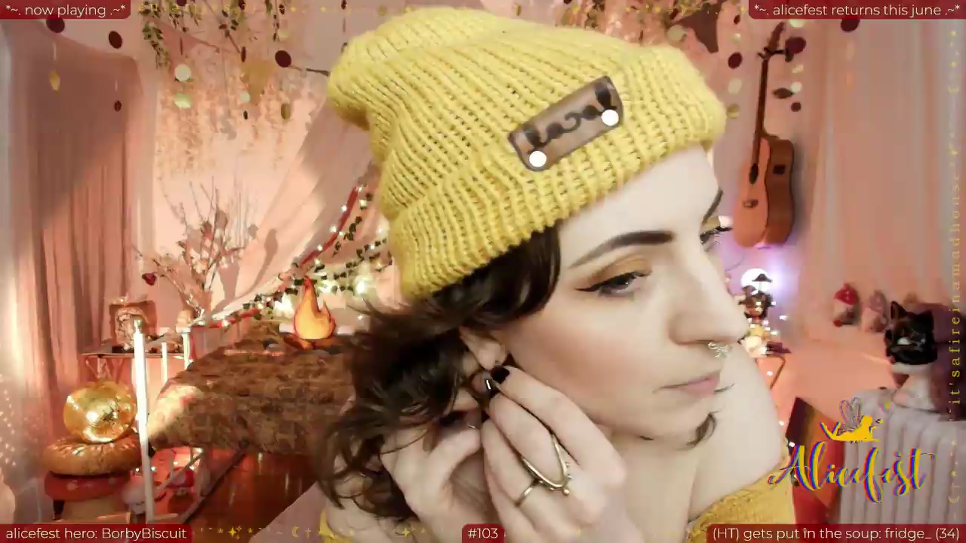 Gallery image thumbnail from aliceisonfire's myfreecams stream on, 06/24/2026, 07:58 image 2 of 20