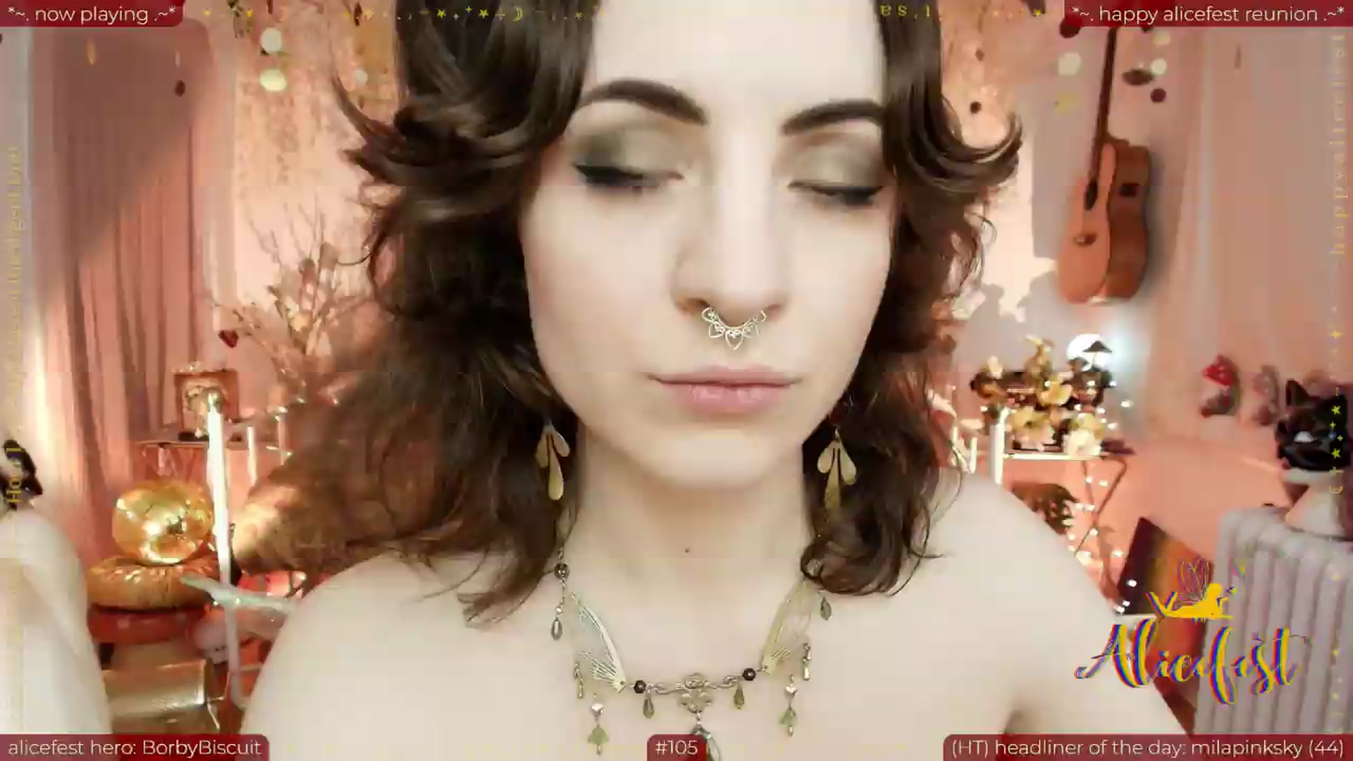 Gallery image thumbnail from aliceisonfire's myfreecams stream on, 06/25/2026, 08:43 image 6 of 20