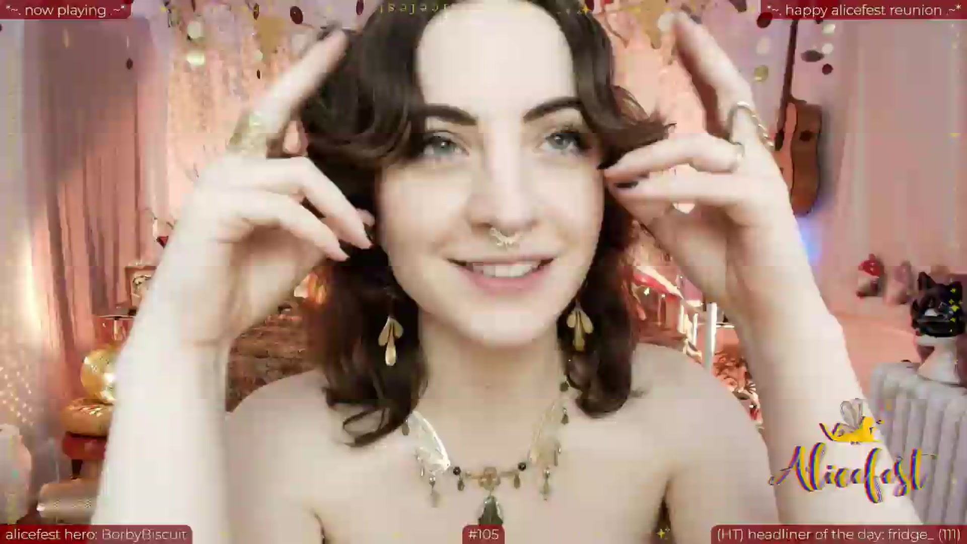 Gallery image thumbnail from aliceisonfire's myfreecams stream on, 06/25/2026, 08:43 image 7 of 20