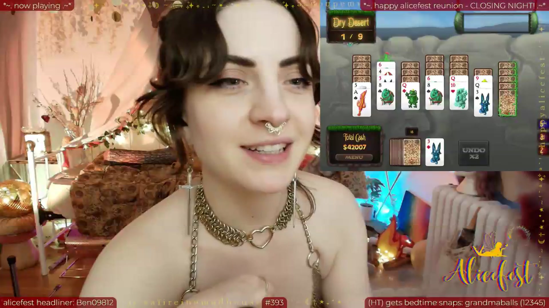 Gallery image thumbnail from aliceisonfire's myfreecams stream on, 07/01/2026, 12:02 image 15 of 20