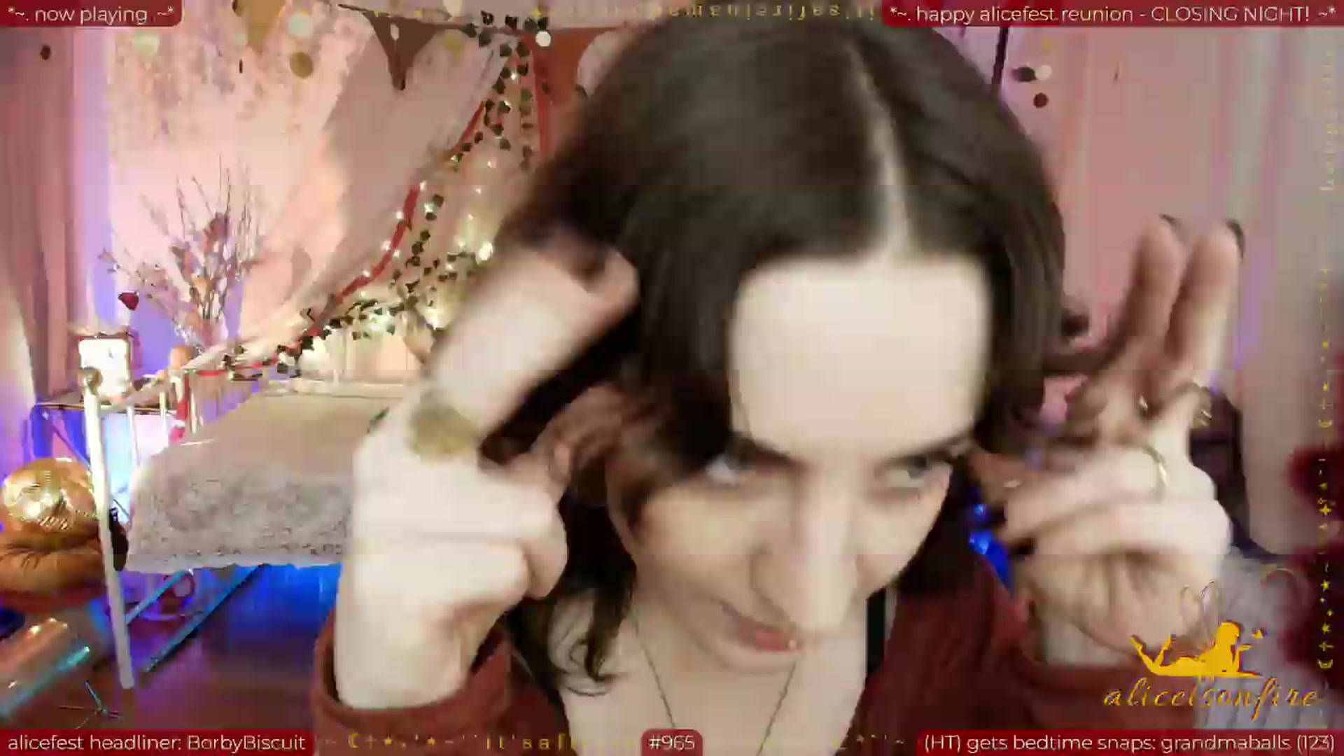 Gallery image thumbnail from aliceisonfire's myfreecams stream on, 07/04/2026, 09:39 image 12 of 20