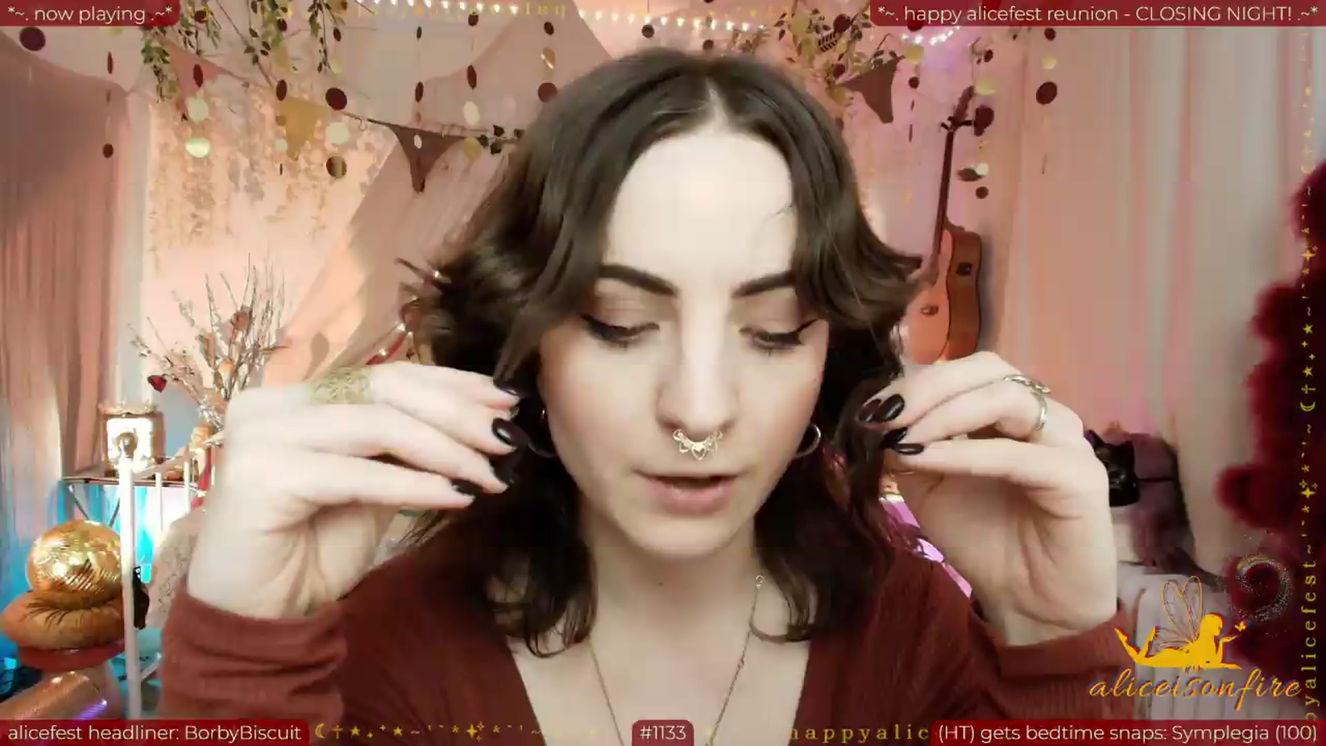 Gallery image thumbnail from aliceisonfire's myfreecams stream on, 07/04/2026, 09:39 image 6 of 20