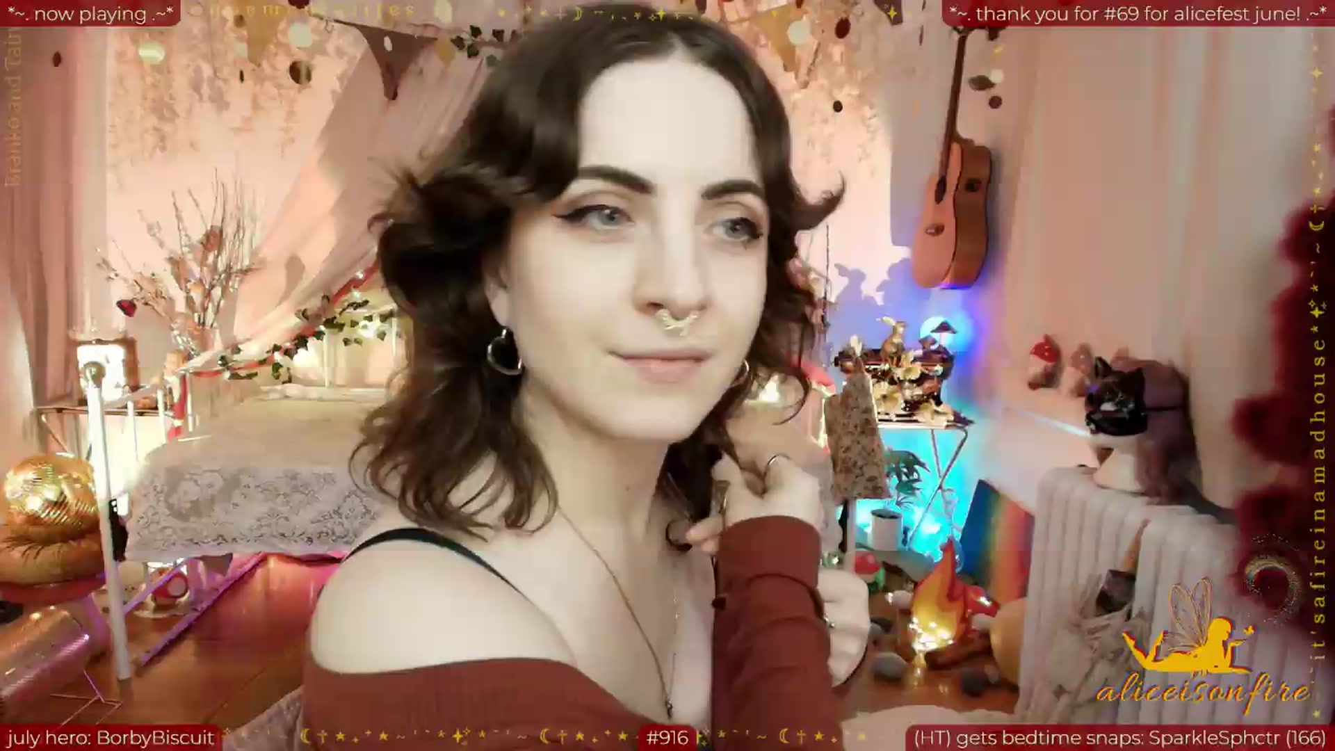 Gallery image thumbnail from aliceisonfire's myfreecams stream on, 07/04/2026, 12:37 image 4 of 20