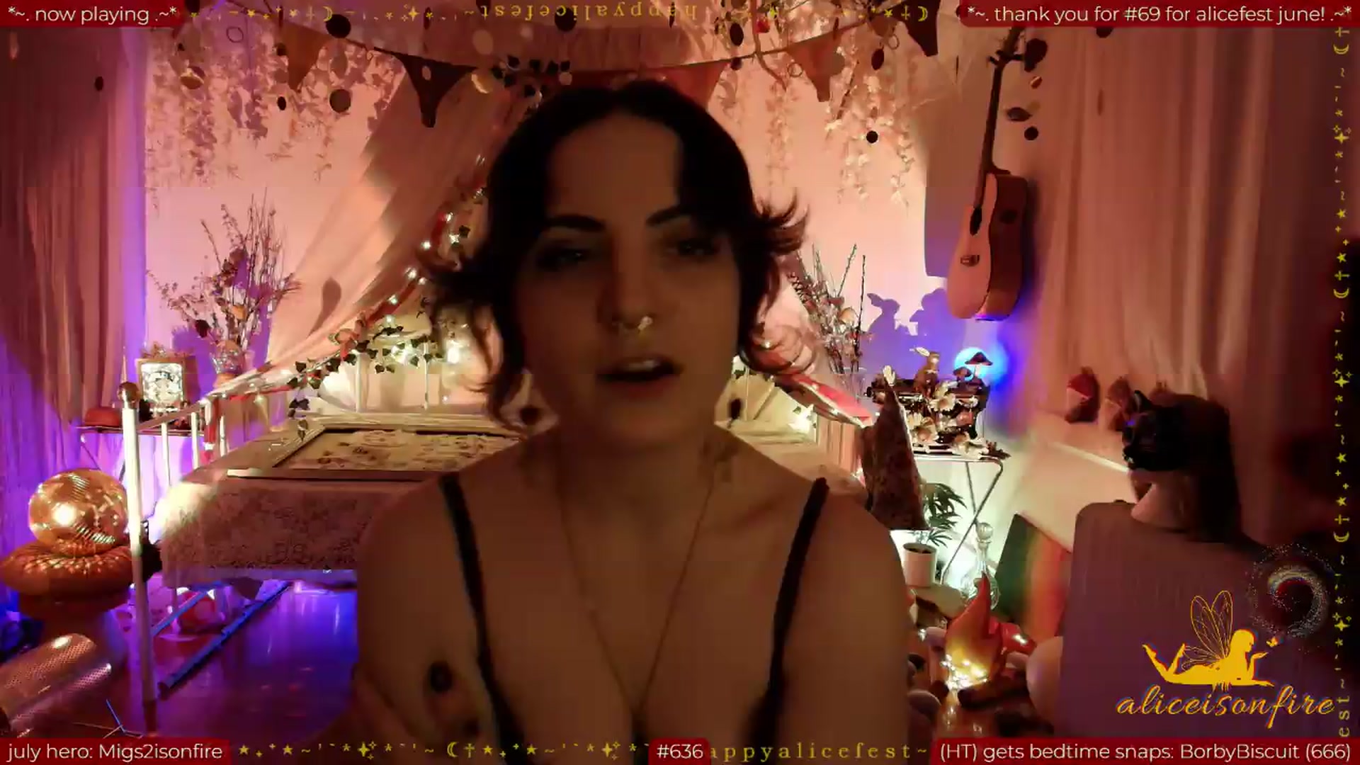Gallery image thumbnail from aliceisonfire's myfreecams stream on, 07/08/2026, 09:22 image 17 of 20