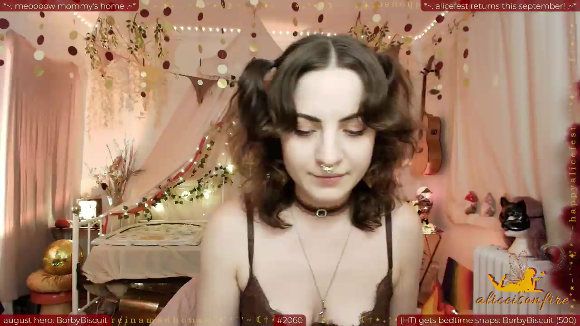 Gallery image thumbnail from aliceisonfire's myfreecams stream on, 08/03/2026, 07:07 image 2 of 20