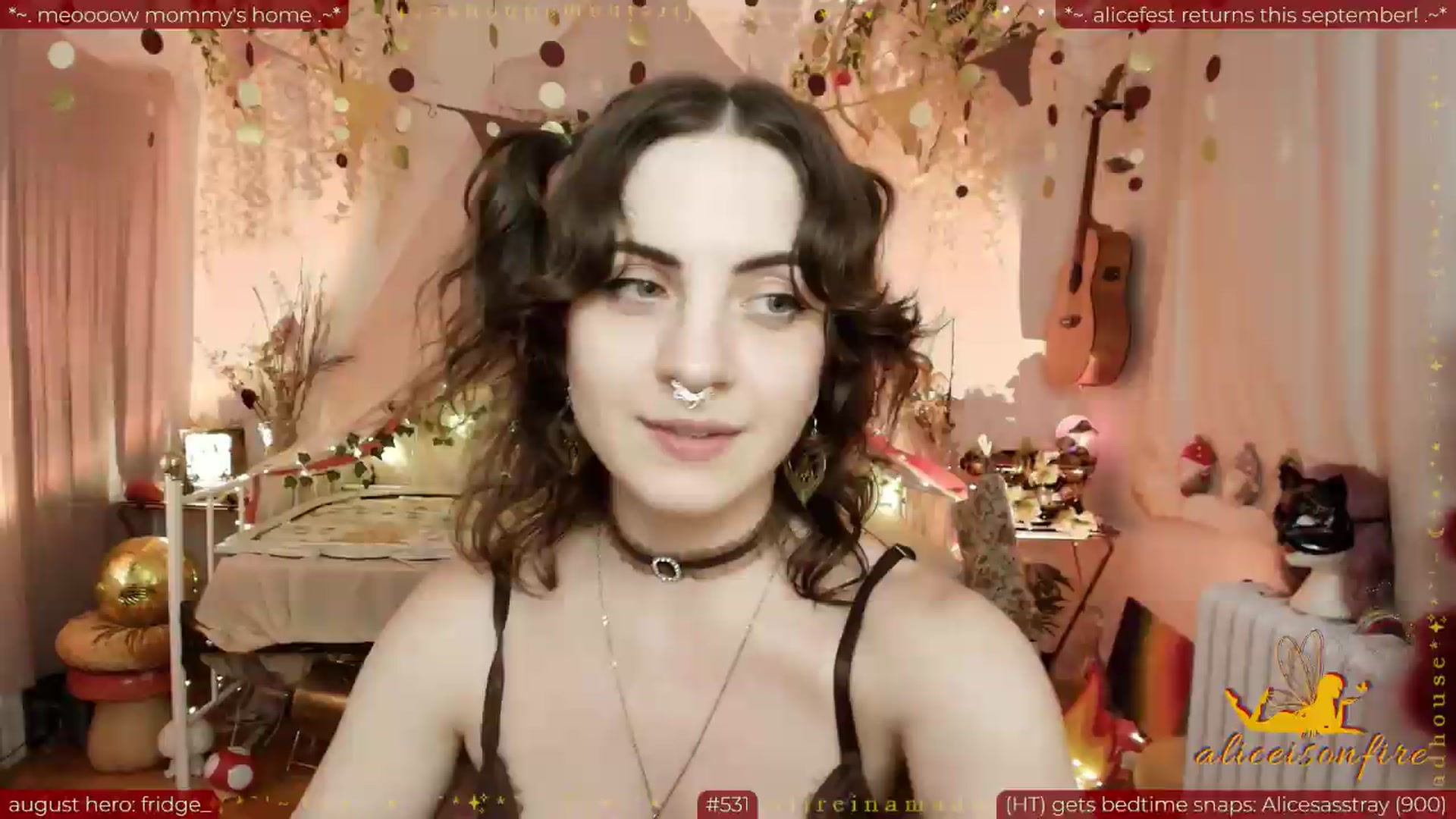Gallery image thumbnail from aliceisonfire's myfreecams stream on, 08/03/2026, 07:30 image 10 of 20