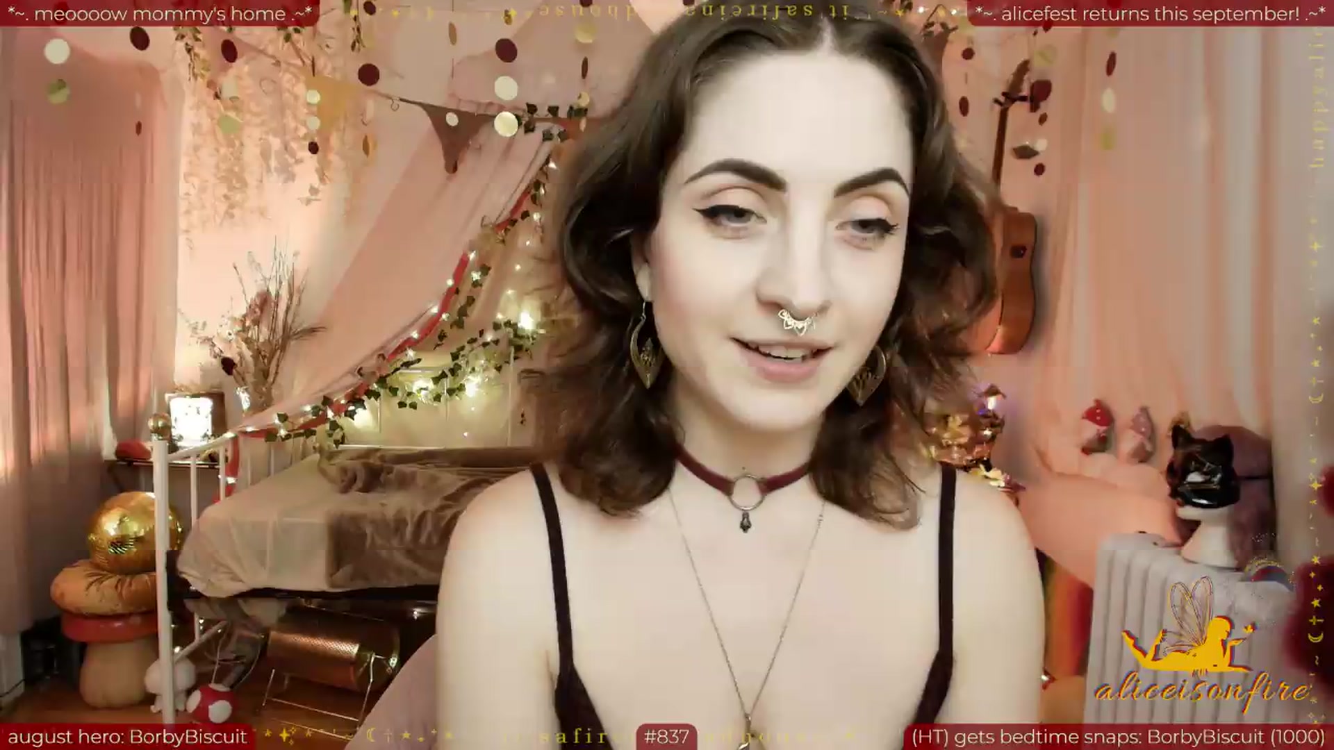 Gallery image thumbnail from aliceisonfire's myfreecams stream on, 08/06/2026, 24:07 image 2 of 20