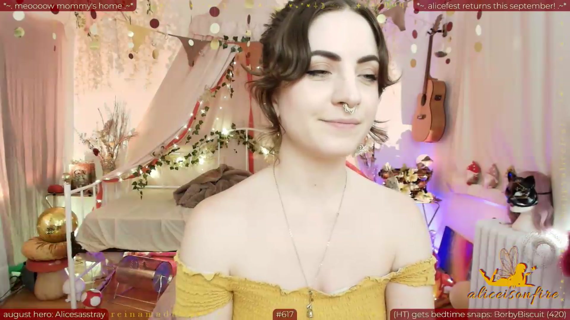 Gallery image thumbnail from aliceisonfire's myfreecams stream on, 08/08/2026, 24:02 image 11 of 20