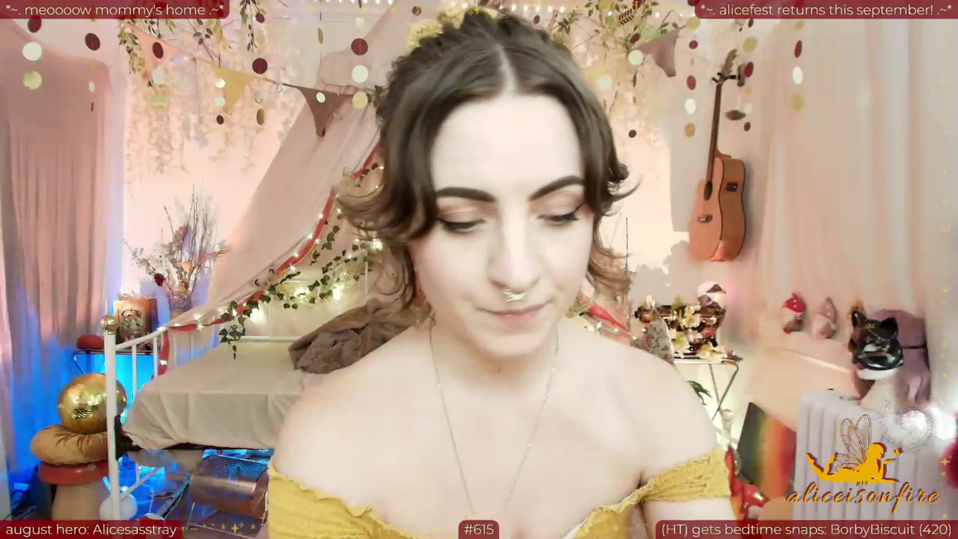 Gallery image thumbnail from aliceisonfire's myfreecams stream on, 08/08/2026, 24:02 image 7 of 20