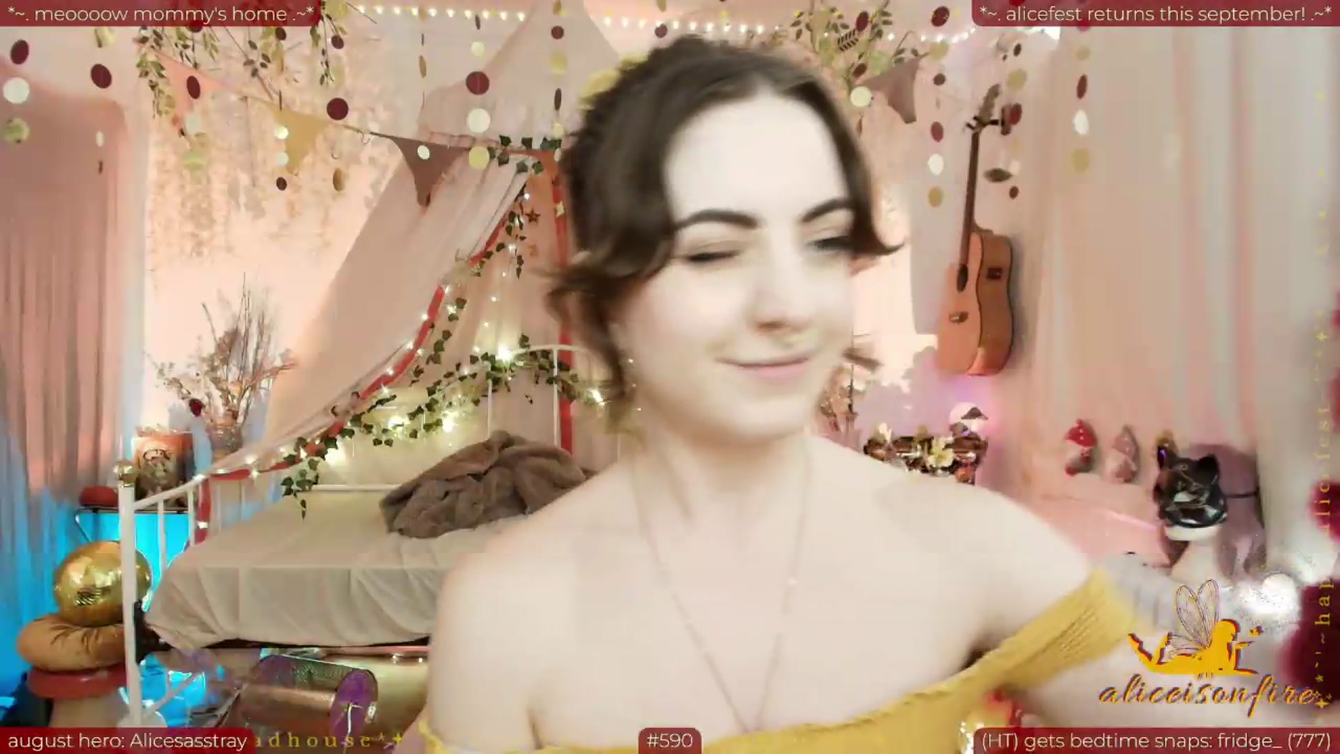 Gallery image thumbnail from aliceisonfire's myfreecams stream on, 08/08/2026, 24:02 image 16 of 20