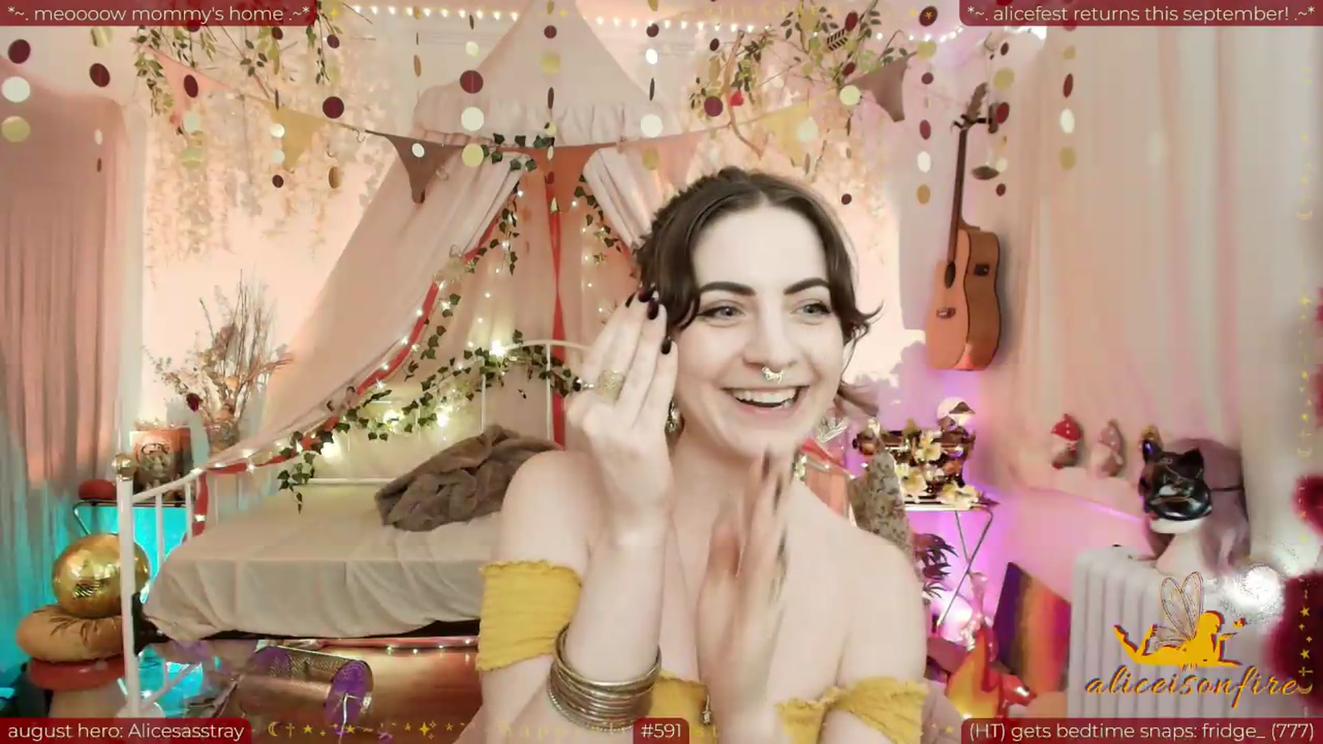 Gallery image thumbnail from aliceisonfire's myfreecams stream on, 08/08/2026, 24:02 image 19 of 20
