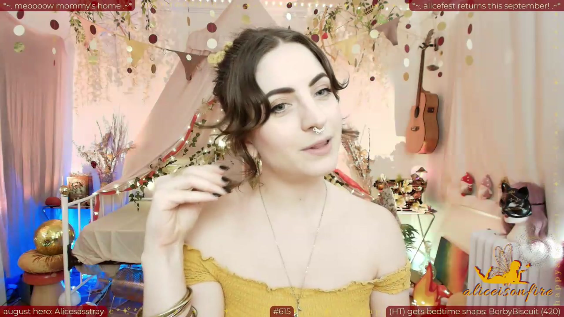 Gallery image thumbnail from aliceisonfire's myfreecams stream on, 08/08/2026, 24:02 image 4 of 20