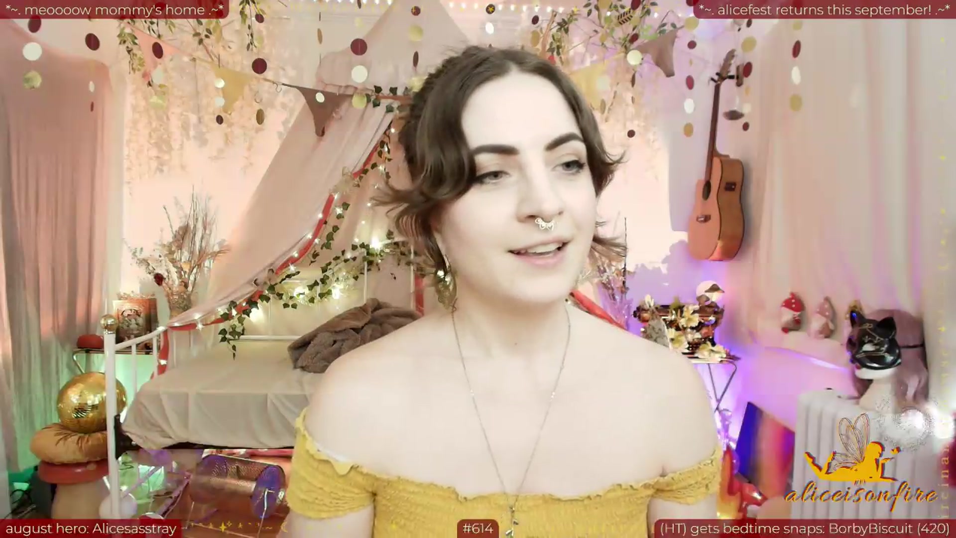 Gallery image thumbnail from aliceisonfire's myfreecams stream on, 08/08/2026, 24:02 image 3 of 20