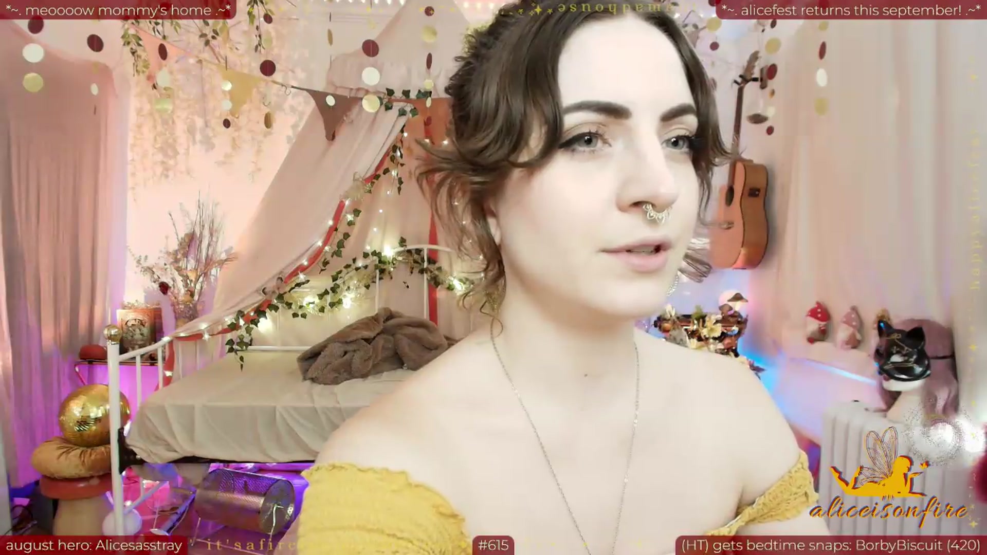 Gallery image thumbnail from aliceisonfire's myfreecams stream on, 08/08/2026, 24:02 image 6 of 20