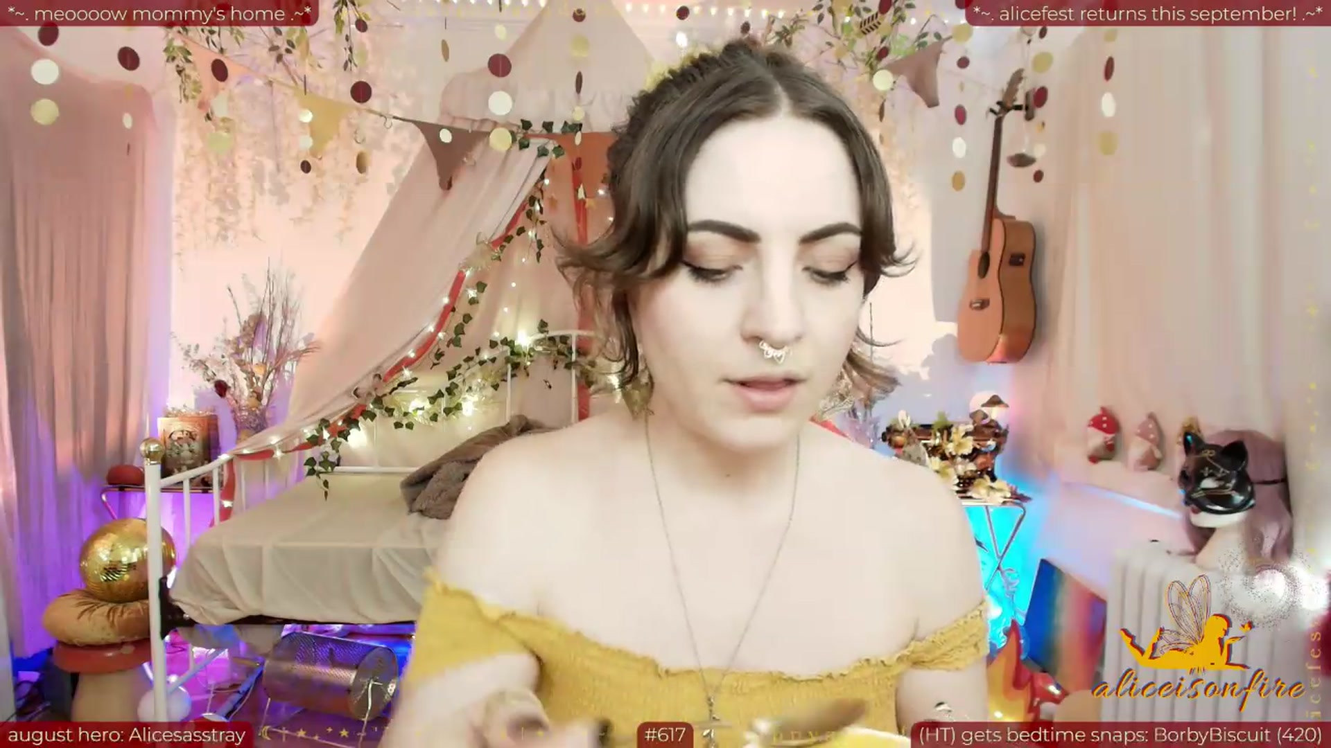 Gallery image thumbnail from aliceisonfire's myfreecams stream on, 08/08/2026, 24:02 image 9 of 20