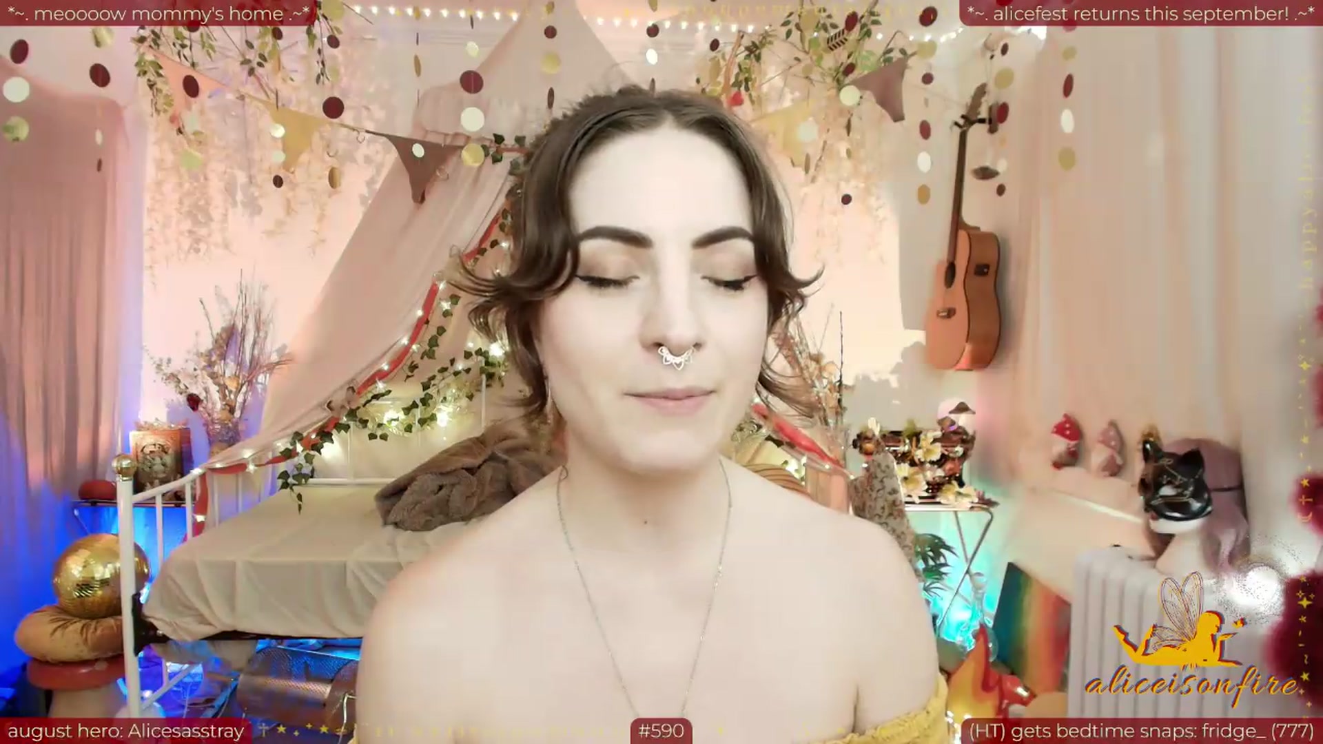 Gallery image thumbnail from aliceisonfire's myfreecams stream on, 08/08/2026, 24:02 image 18 of 20