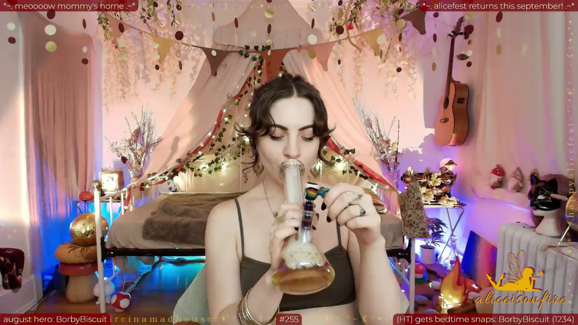 Gallery image thumbnail from aliceisonfire's myfreecams stream on, 08/08/2026, 08:31 image 12 of 20