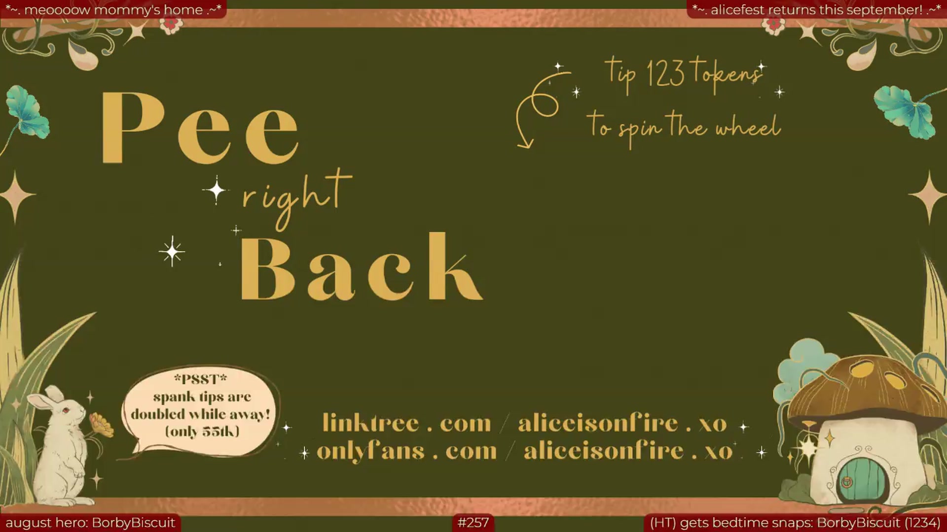 Gallery image thumbnail from aliceisonfire's myfreecams stream on, 08/08/2026, 08:31 image 2 of 20
