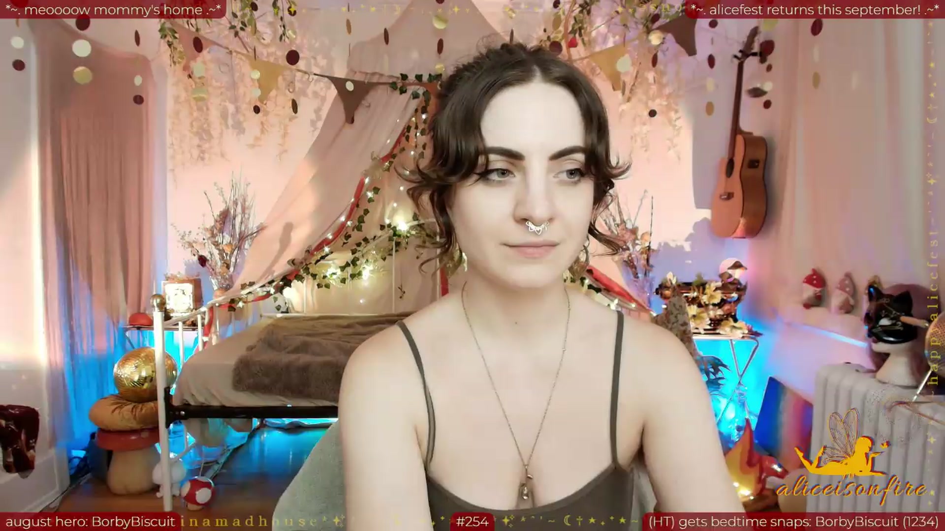 Gallery image thumbnail from aliceisonfire's myfreecams stream on, 08/08/2026, 08:31 image 10 of 20