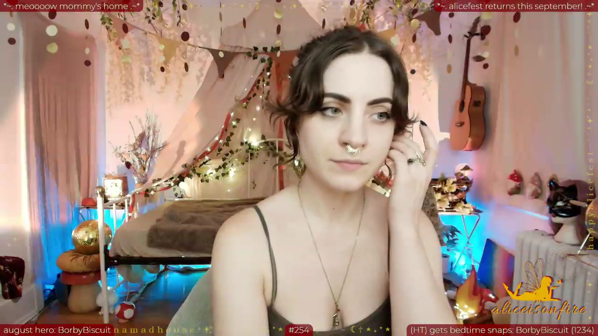 Gallery image thumbnail from aliceisonfire's myfreecams stream on, 08/08/2026, 08:31 image 8 of 20